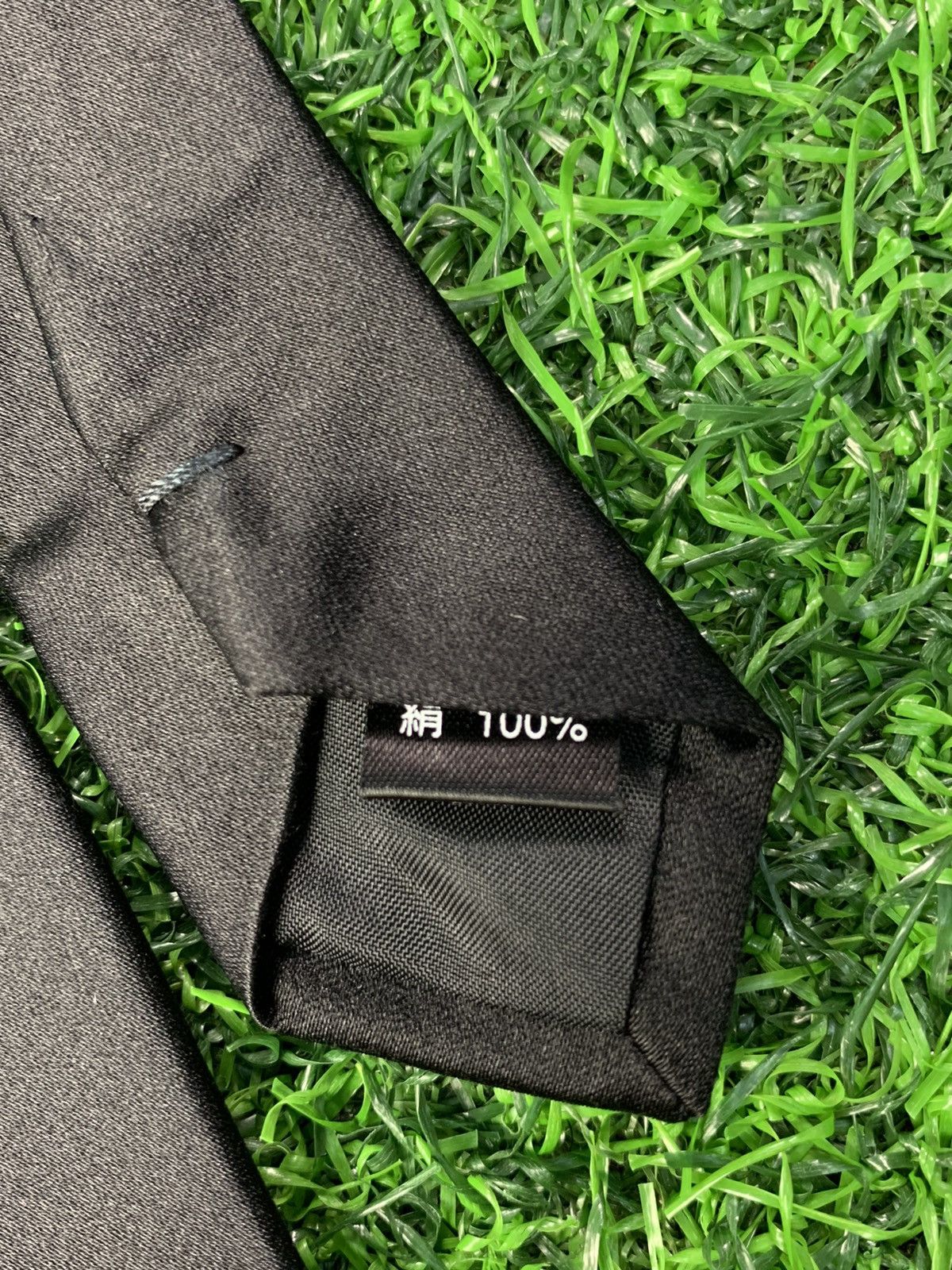 Japanese Brand New Formal Plain Minimalist Neck Tie Size ONE SIZE - 4 Thumbnail