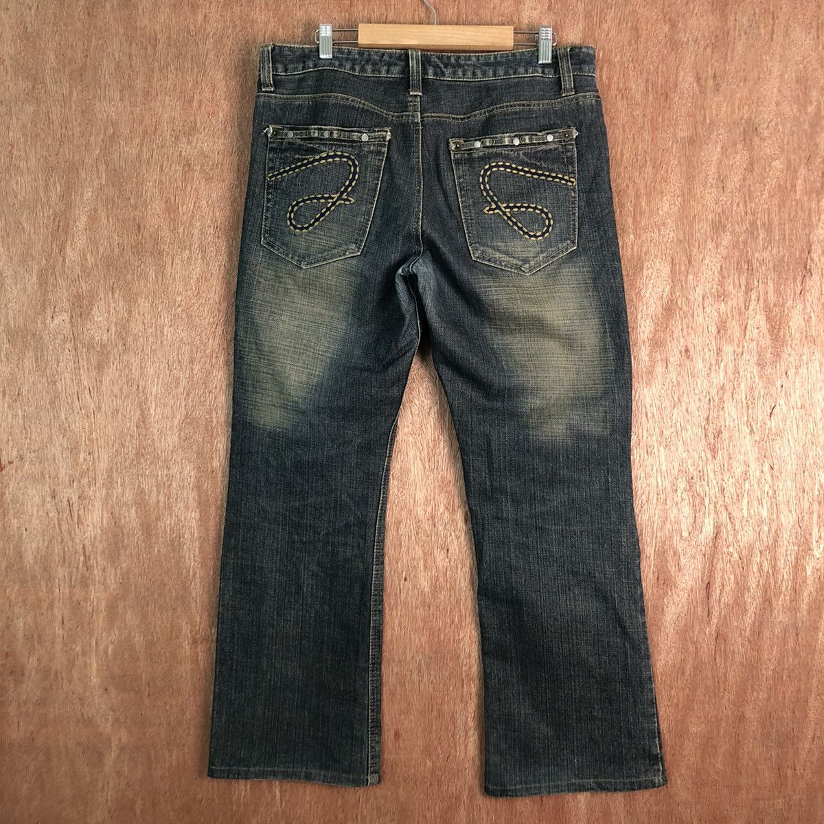 Japanese Brand DLL Japan Black streetwear Denim Jeans Pants #c301 Size US 34 / EU 50 - 6 Thumbnail