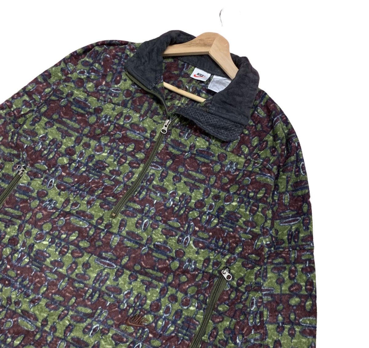 Nike Rare🔥Vintage Nike Halfzip Fleece Jacket Size US S / EU 44-46 / 1 - 3 Thumbnail