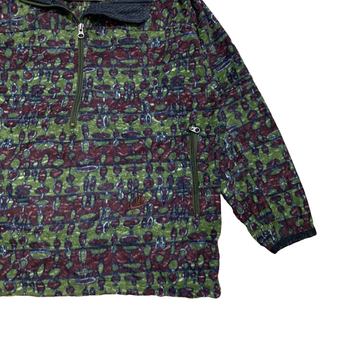 Nike Rare🔥Vintage Nike Halfzip Fleece Jacket Size US S / EU 44-46 / 1 - 8 Thumbnail