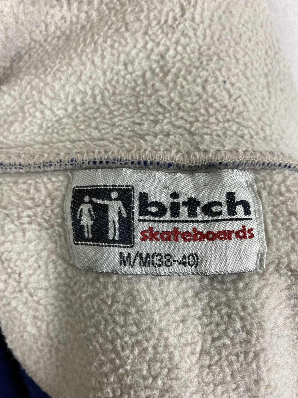 Think Skateboards 🔥BITCH SKATEBOARDS FLEECE SWEATER Size US M / EU 48-50 / 2 - 13 Thumbnail