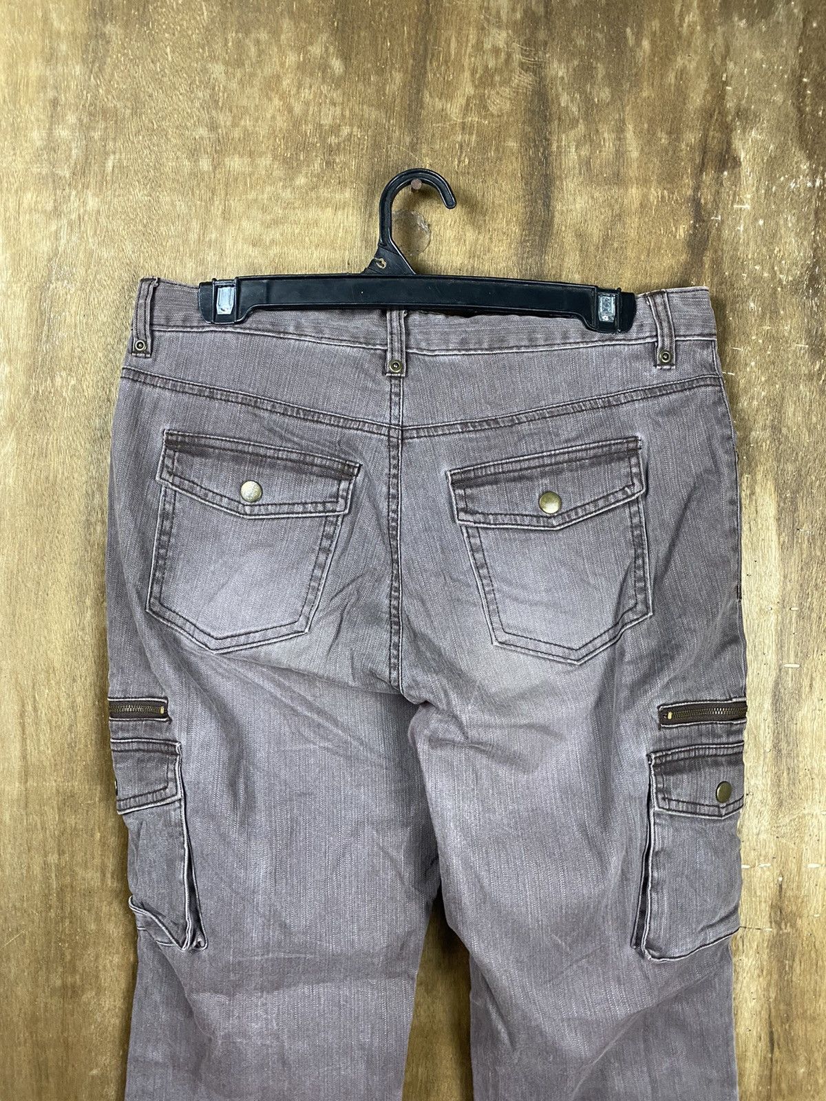 Japanese Brand Japanese multipocket tactical utility Cargo Pants #2616 Size 29" - 13 Thumbnail