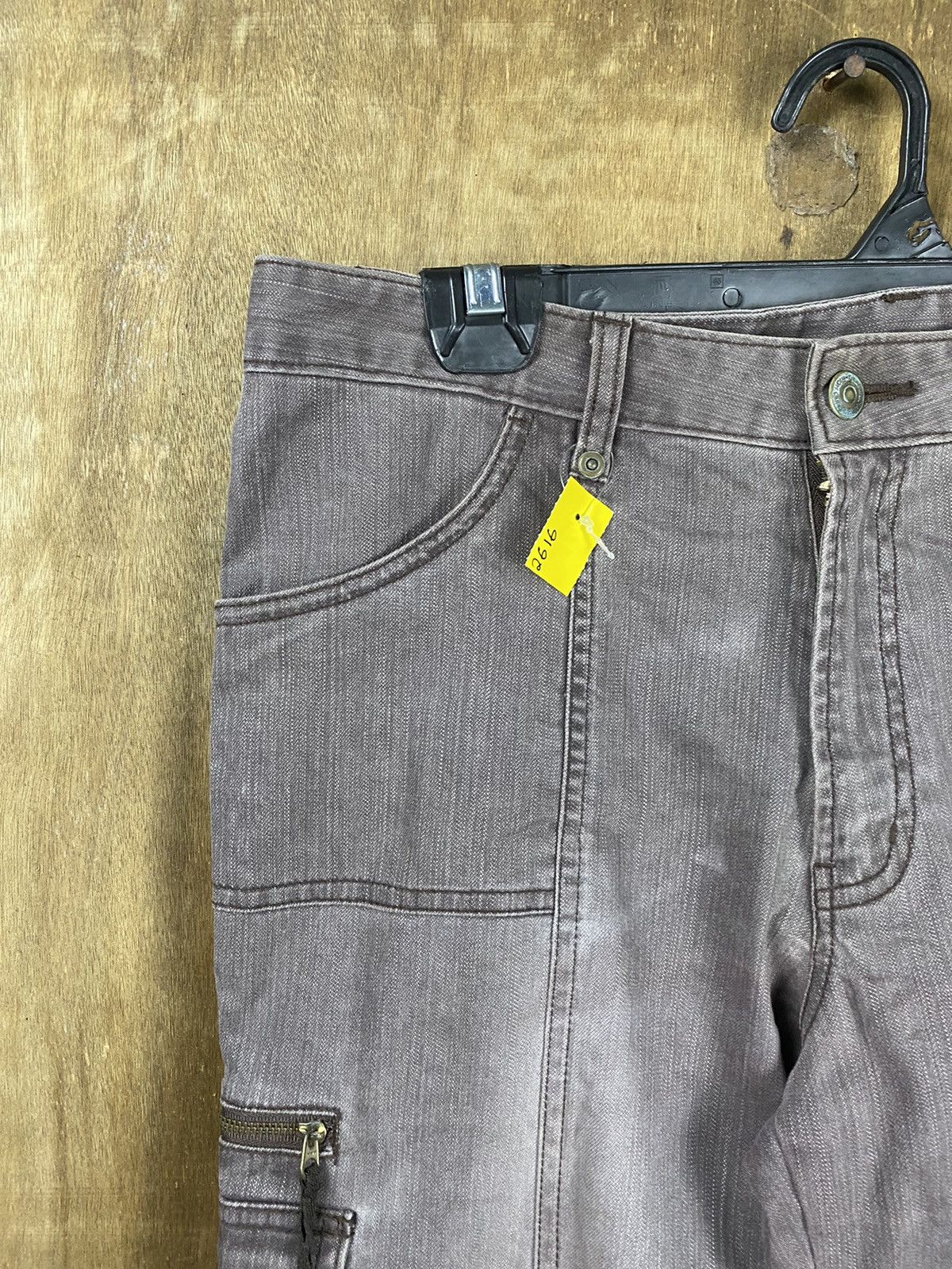 Japanese Brand Japanese multipocket tactical utility Cargo Pants #2616 Size 29" - 4 Thumbnail