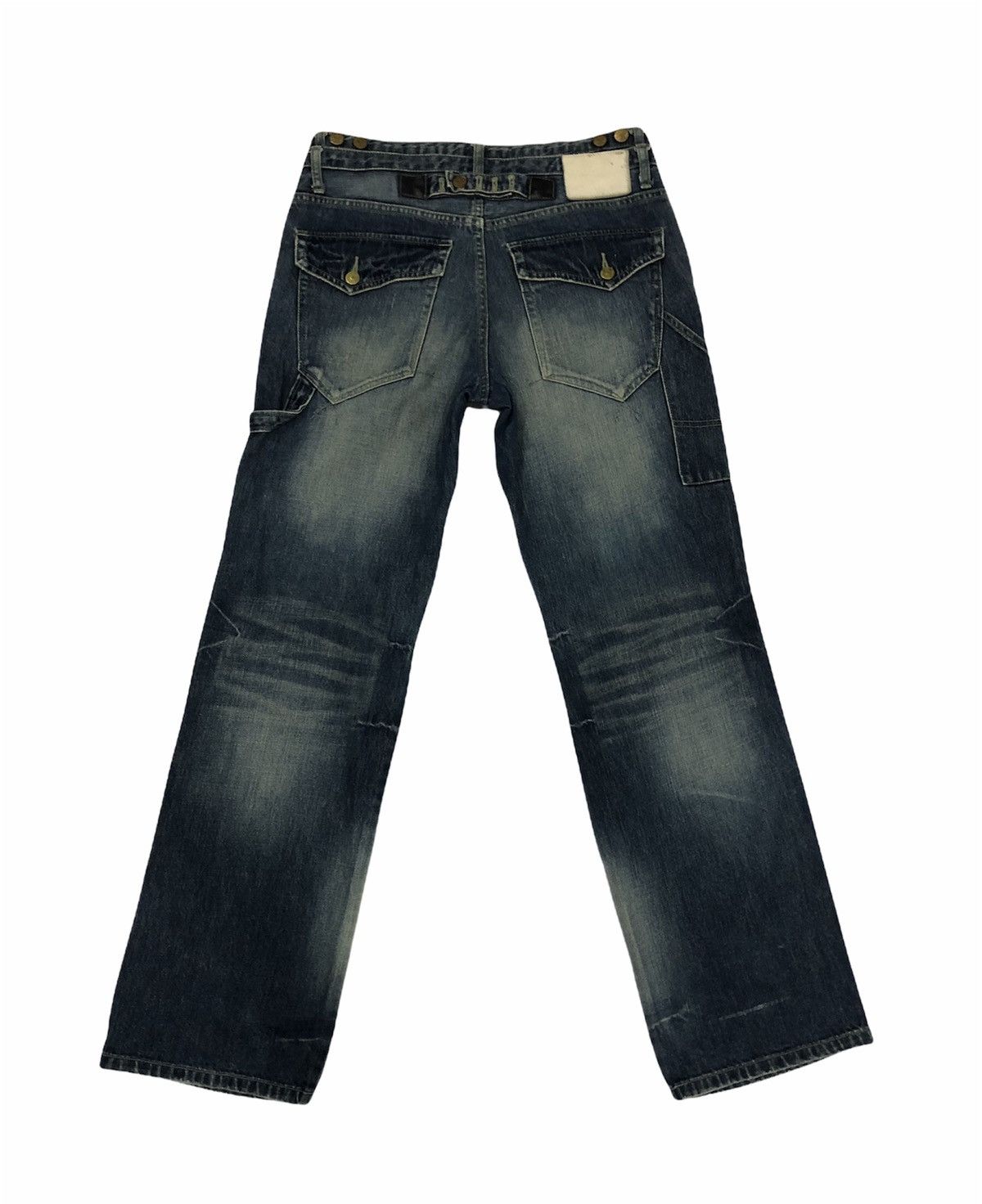 Japanese Brand × PPFM × Vintage PPFM Custom Performance Denim Jeans Size US 33 - 2 Thumbnail