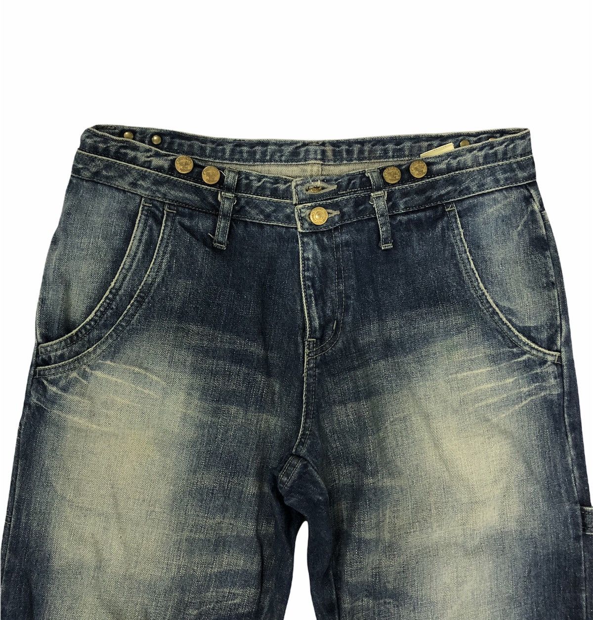 Japanese Brand × PPFM × Vintage PPFM Custom Performance Denim Jeans Size US 33 - 3 Thumbnail