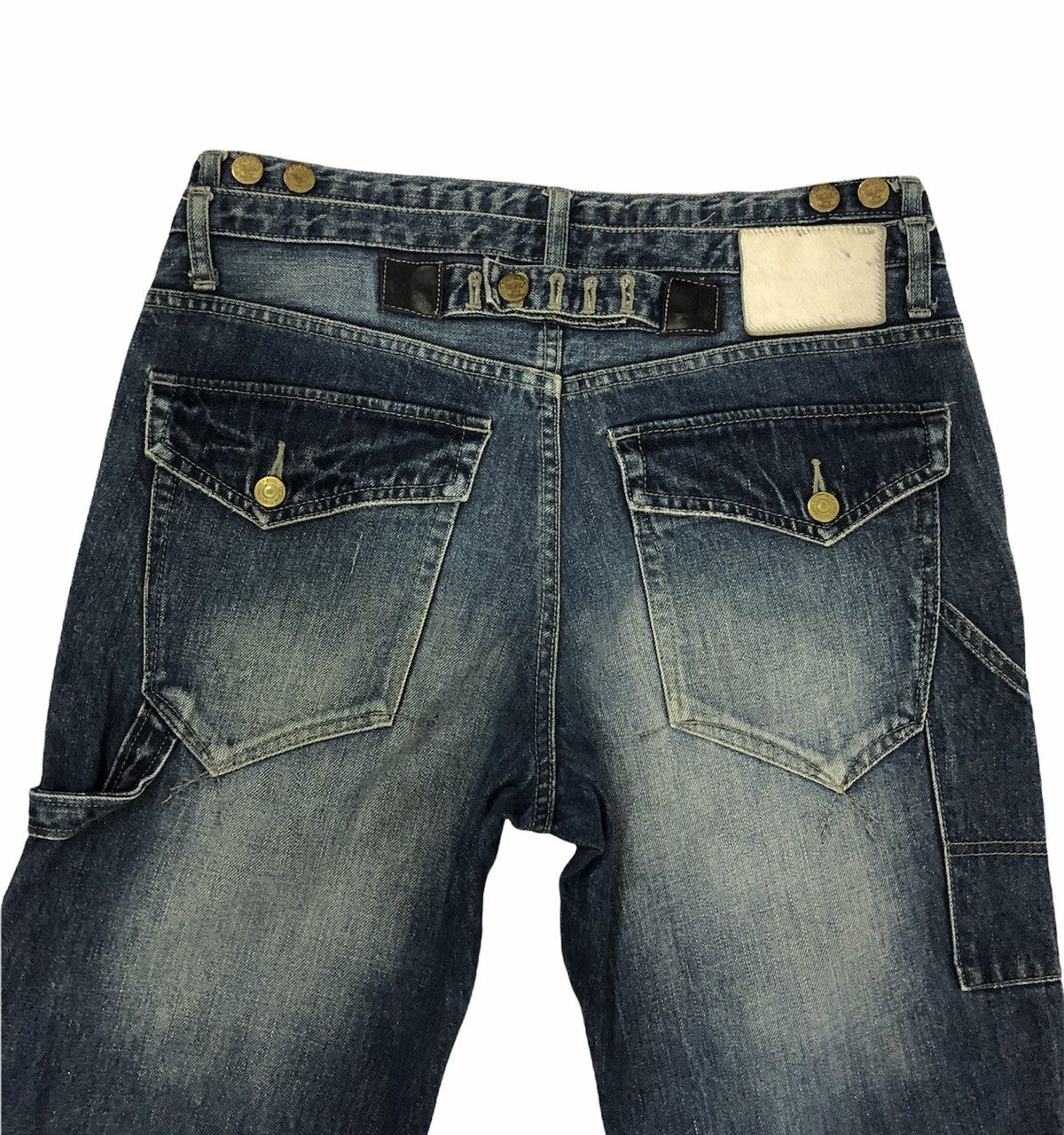 Japanese Brand × PPFM × Vintage PPFM Custom Performance Denim Jeans Size US 33 - 4 Thumbnail