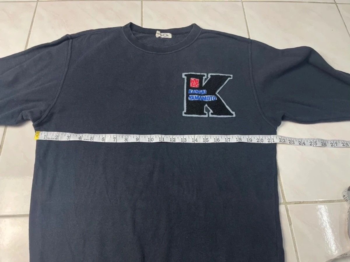Japanese Brand Vintage Kansai Yamamoto O2 Sweatshirt Size US L / EU 52-54 / 3 - 5 Thumbnail