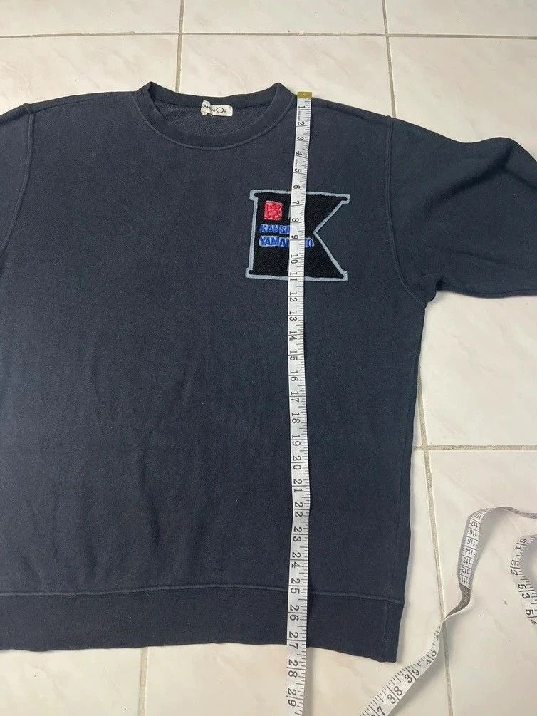 Japanese Brand Vintage Kansai Yamamoto O2 Sweatshirt Size US L / EU 52-54 / 3 - 8 Thumbnail