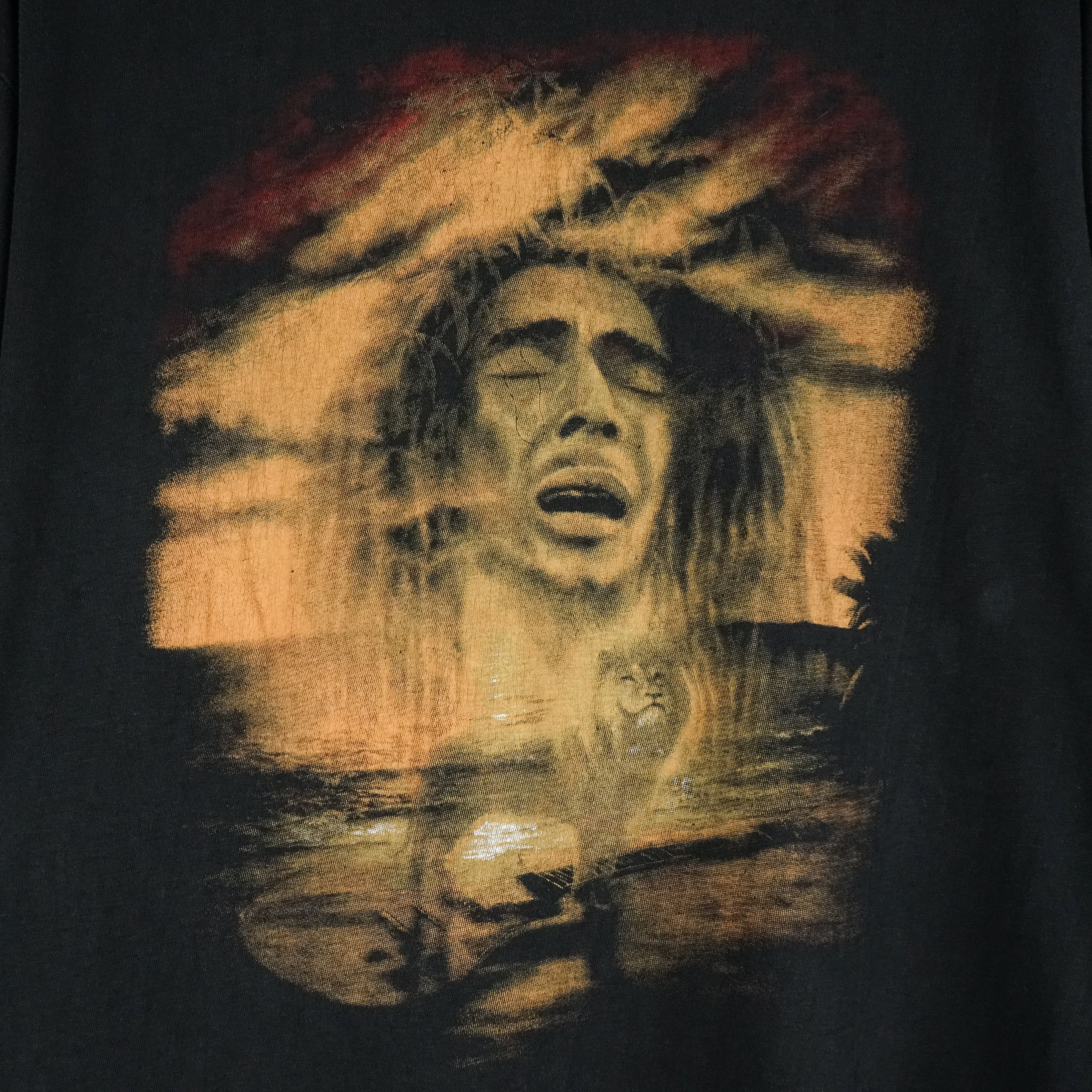Band Tees × Bob Marley × Vintage 1990s Bob Marley t-shirt Size US L / EU 52-54 / 3 - 2 Thumbnail
