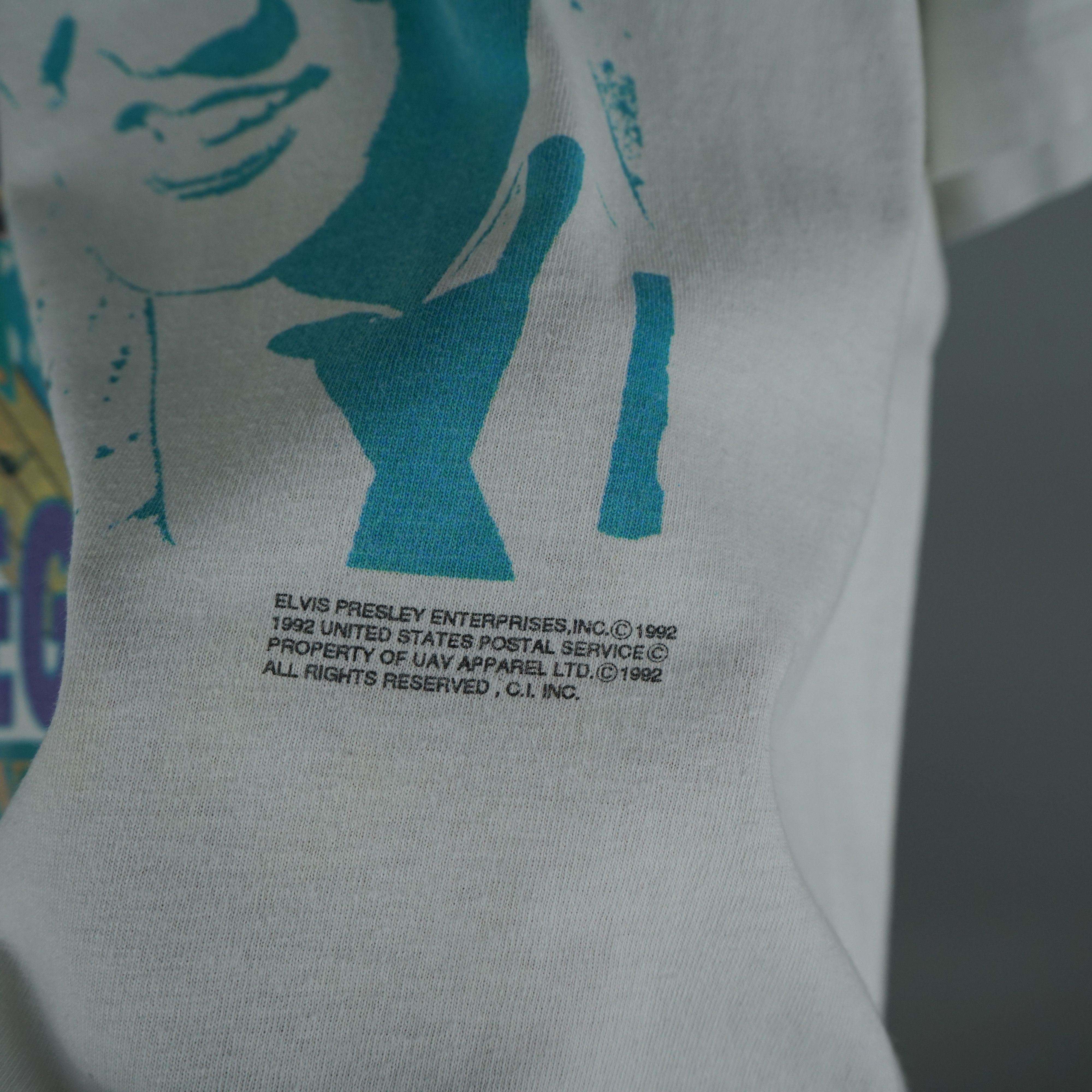 Band Tees × Vintage 1992 Elvis Presley t-shirt Size US XXL / EU 58 / 5 - 5 Thumbnail
