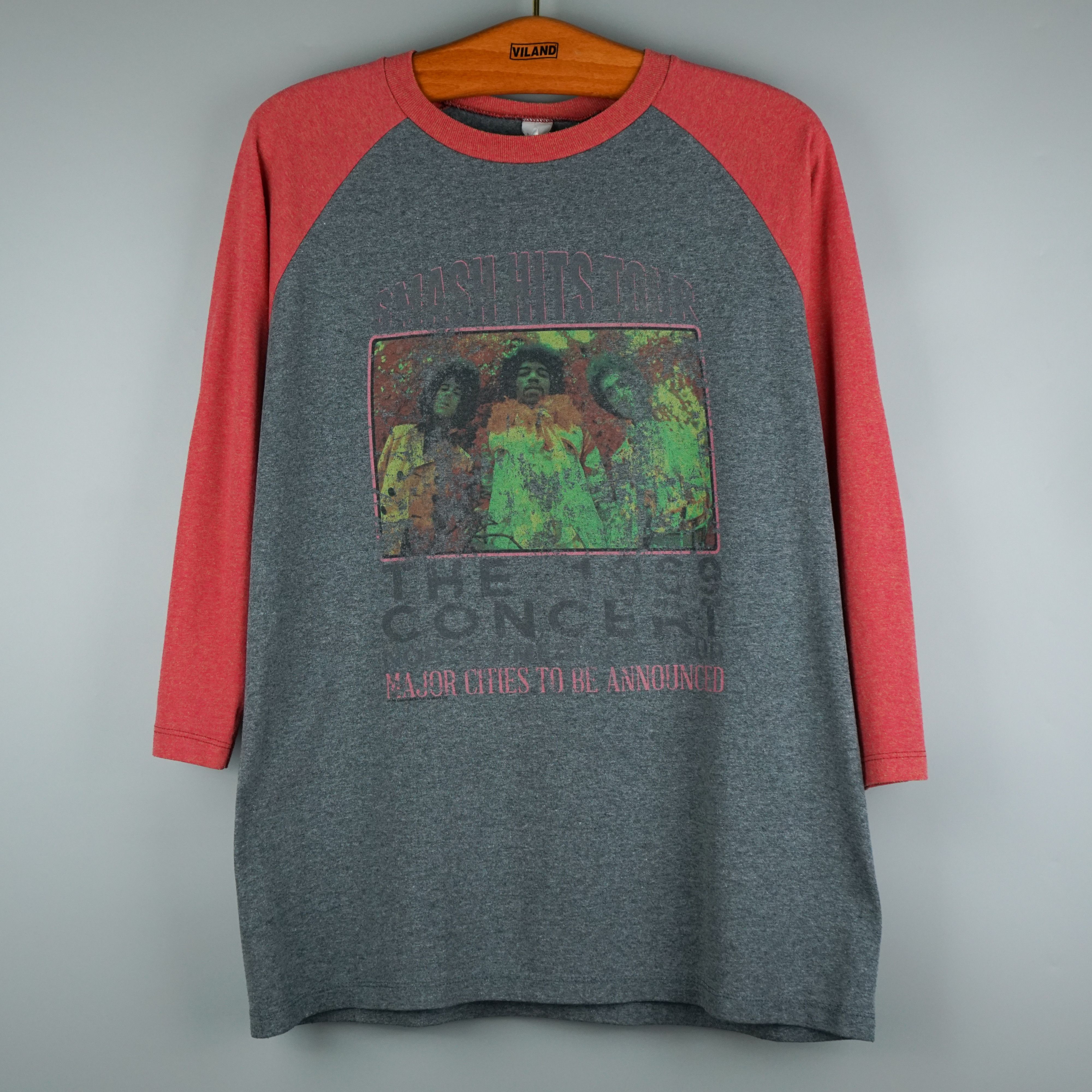 Band Tees × Jimi Hendrix × Vintage 1980s Jimi Hendrix t shirt Size US L / EU 52-54 / 3 - 1 Thumbnail