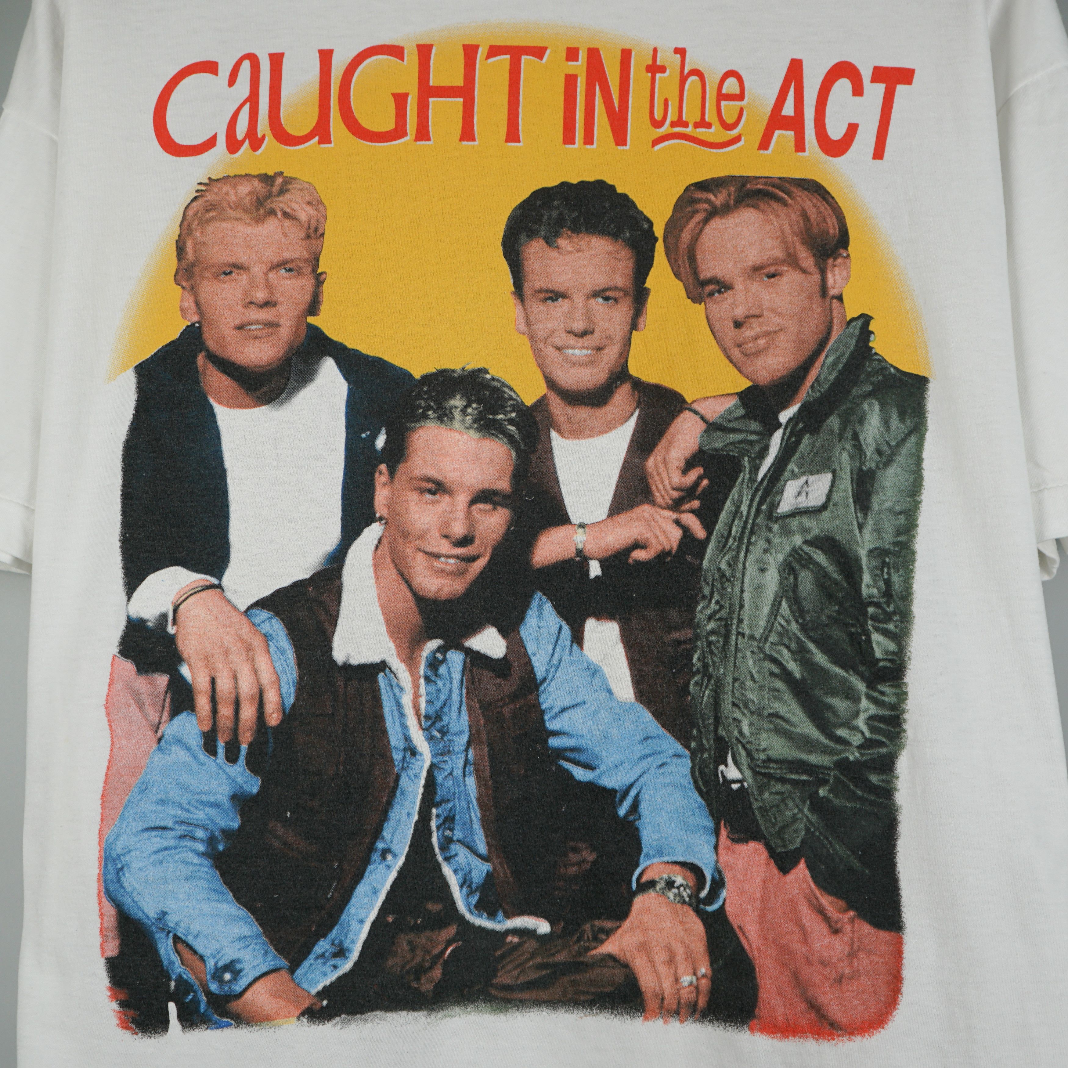 Band Tees × Rap Tees × Vintage 1990s Caught In The Act t-shirt Size US XL / EU 56 / 4 - 2 Thumbnail