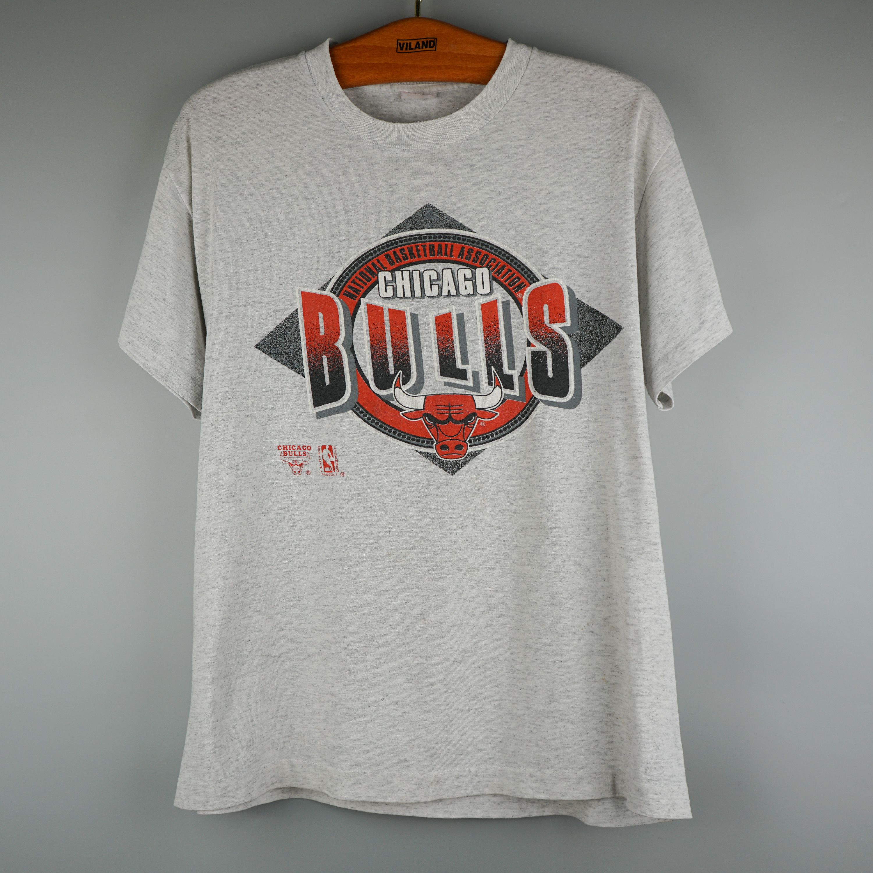NBA × Vintage 1990s Chicago Bulls NBA t-shirt Size US L / EU 52-54 / 3 - 1 Thumbnail