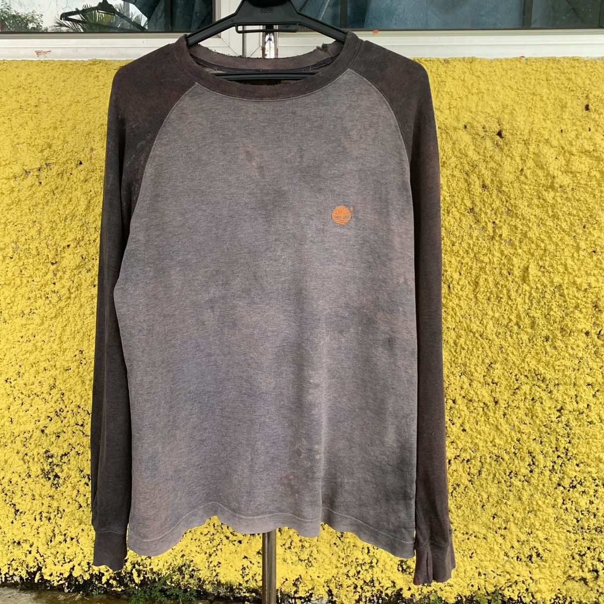 Vintage Timberland vintage 90s long sleeve distressed Size US M / EU 48-50 / 2 - 11 Thumbnail