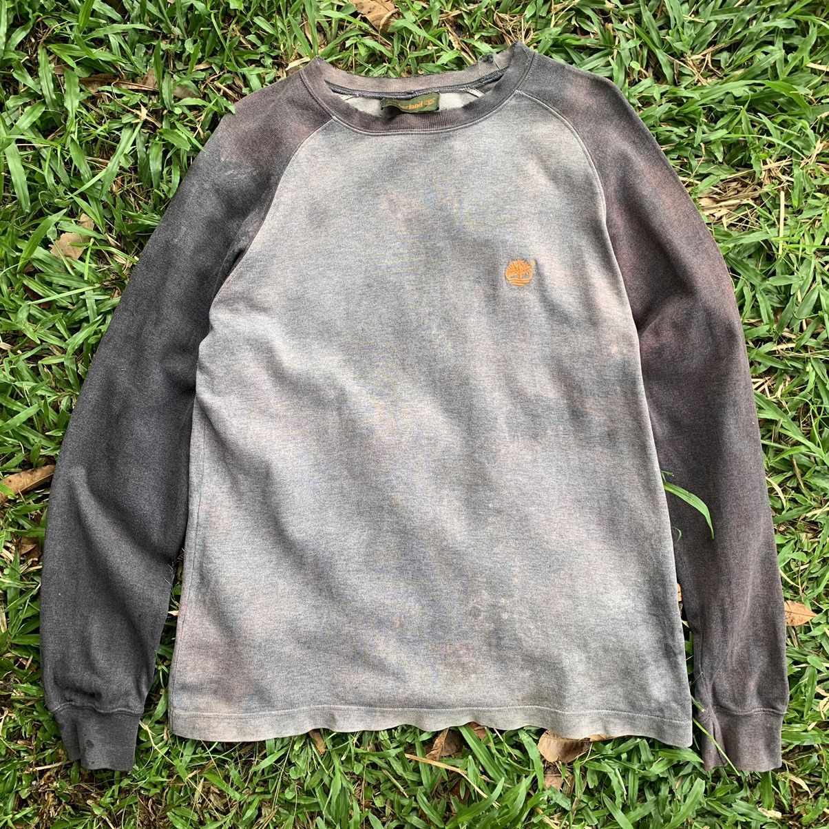 Vintage Timberland vintage 90s long sleeve distressed Size US M / EU 48-50 / 2 - 1 Thumbnail
