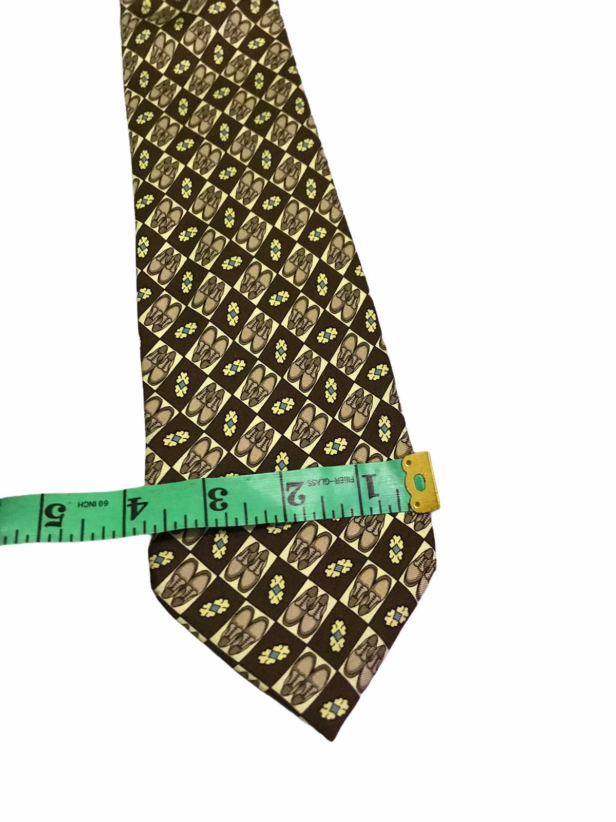 Bally Authentic Bally Shoes Design Silk Necktie Size ONE SIZE - 2 Thumbnail