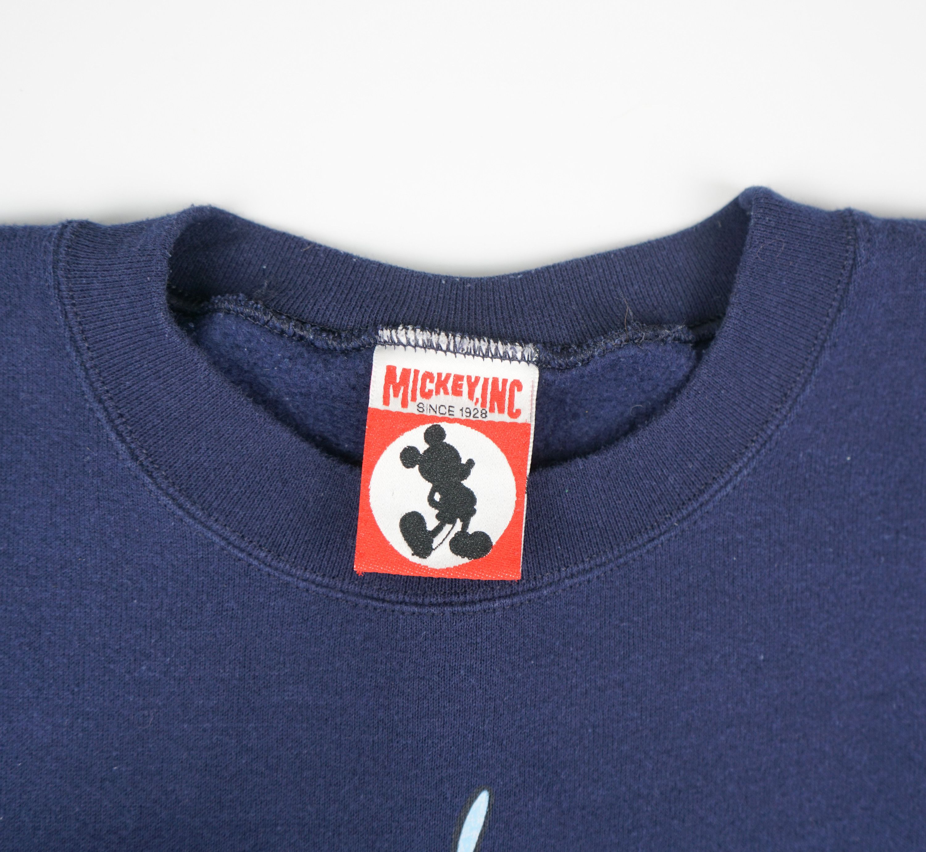 Cartoon Network × Disney × Vintage 1990s Disney Donals Duck Sweatshirt Size US L / EU 52-54 / 3 - 3 Thumbnail