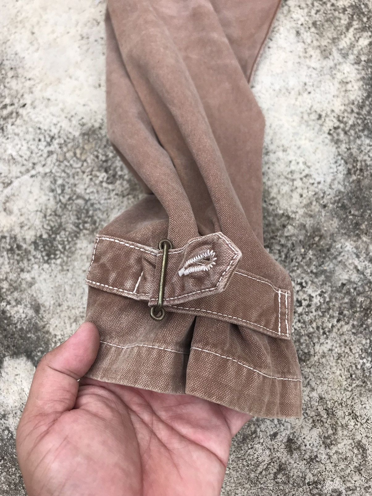 Edwin Edwin Distressed Sun Faded Cargo Pant Size US 31 - 8 Thumbnail