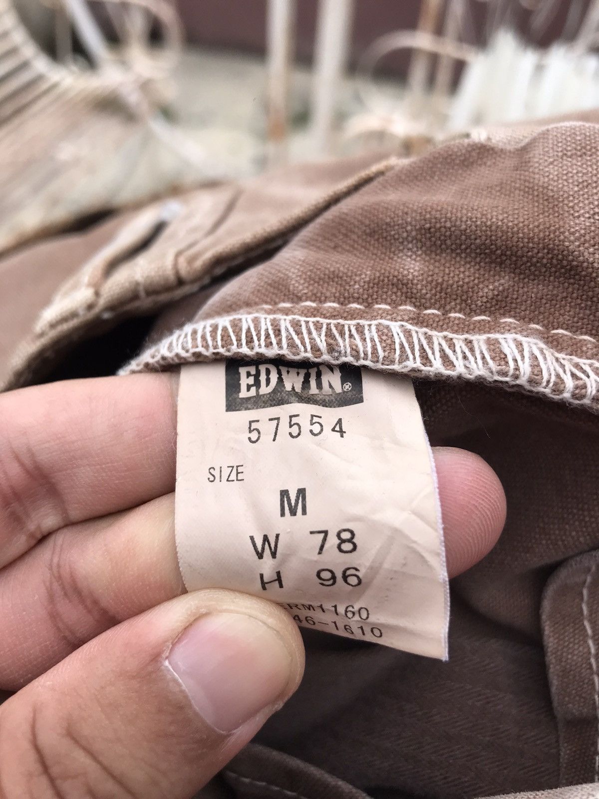 Edwin Edwin Distressed Sun Faded Cargo Pant Size US 31 - 9 Thumbnail