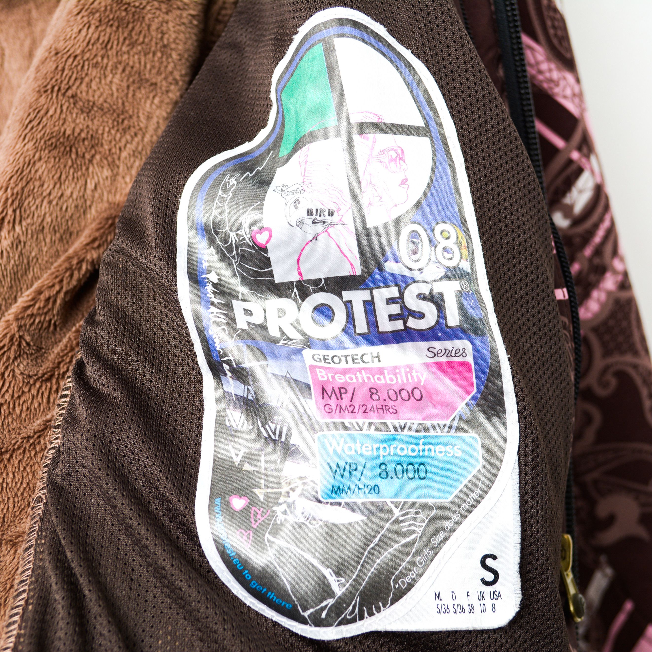 Other Protest series 08 Jacket Women S UK 10 US 8 Paisley Coat Size S / US 4 / IT 40 - 4 Thumbnail
