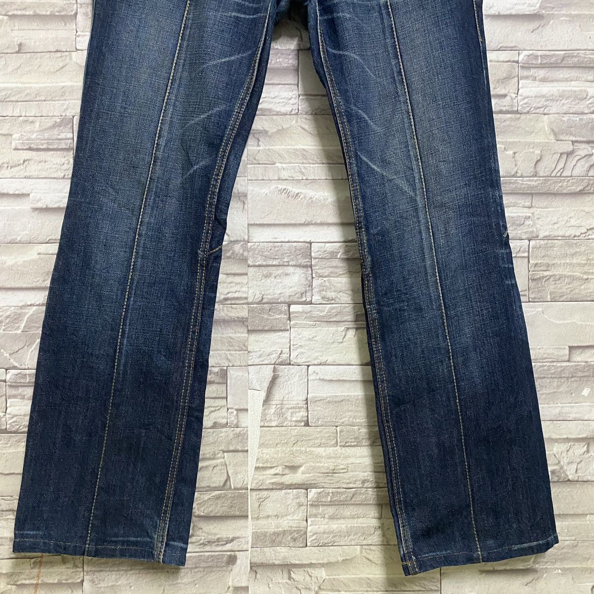 Nicole Club Nicole Club For Men SnakeSkin Denim Flare Jeans Hybrid Size US 31 - 5 Thumbnail