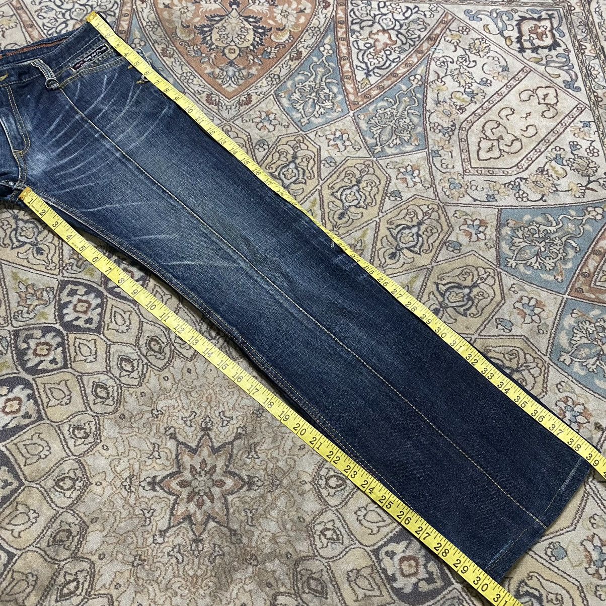 Nicole Club Nicole Club For Men SnakeSkin Denim Flare Jeans Hybrid Size US 31 - 18 Thumbnail
