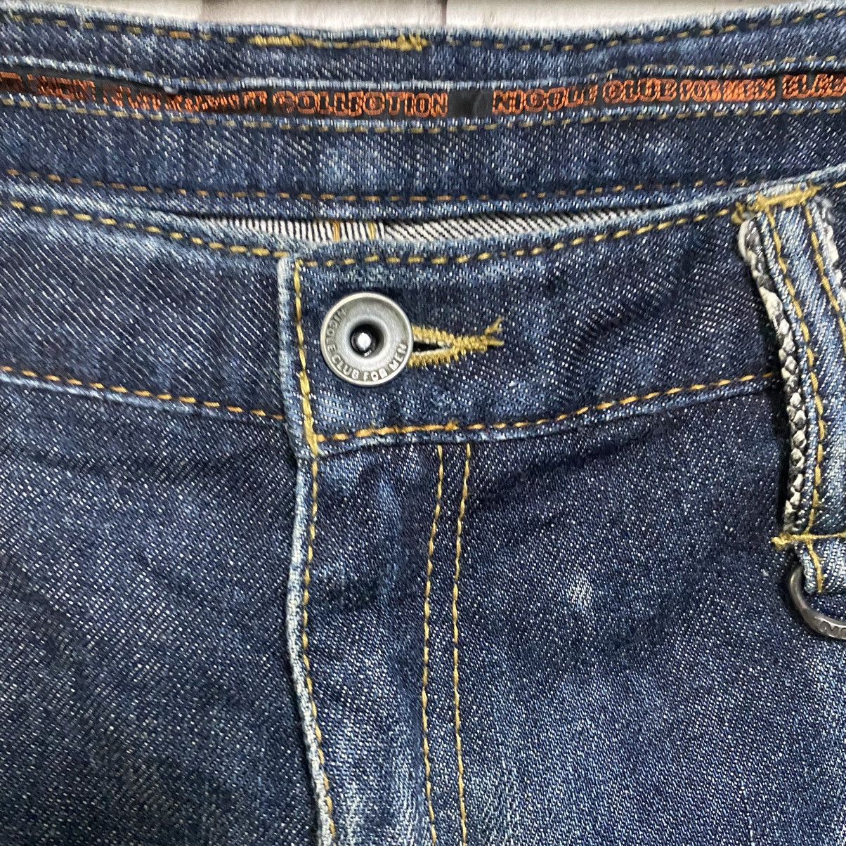 Nicole Club Nicole Club For Men SnakeSkin Denim Flare Jeans Hybrid Size US 31 - 8 Thumbnail