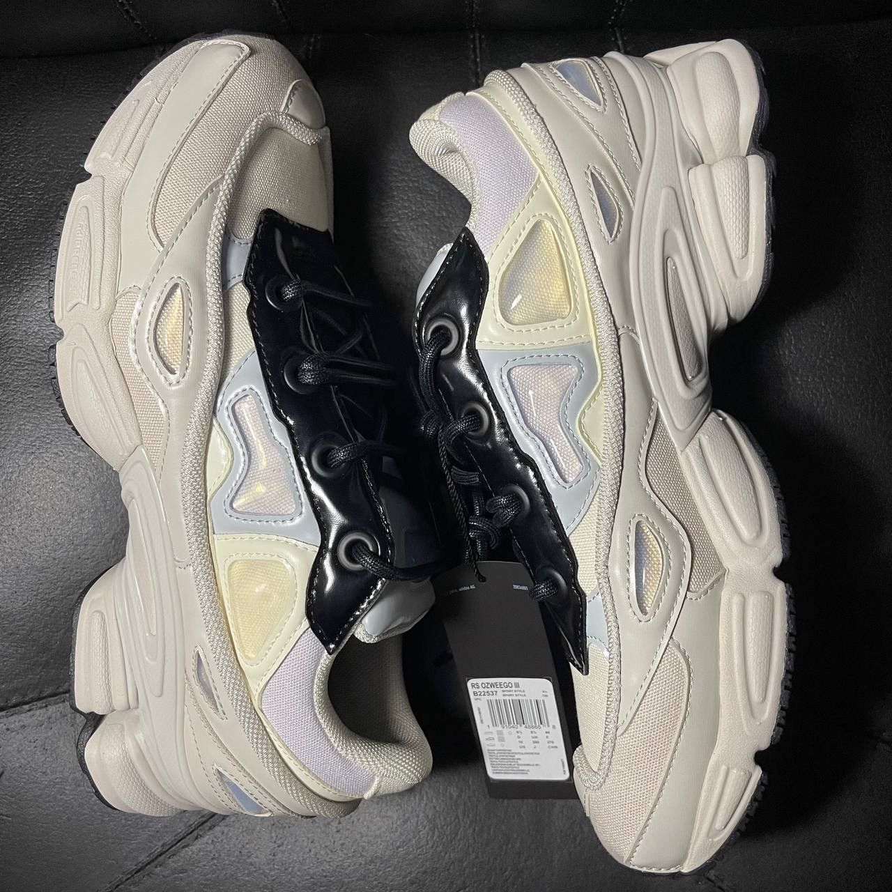 Adidas × Raf Simons Adidas Raf Simons ozweego cream white Size US 10 / EU 43 - 5 Thumbnail