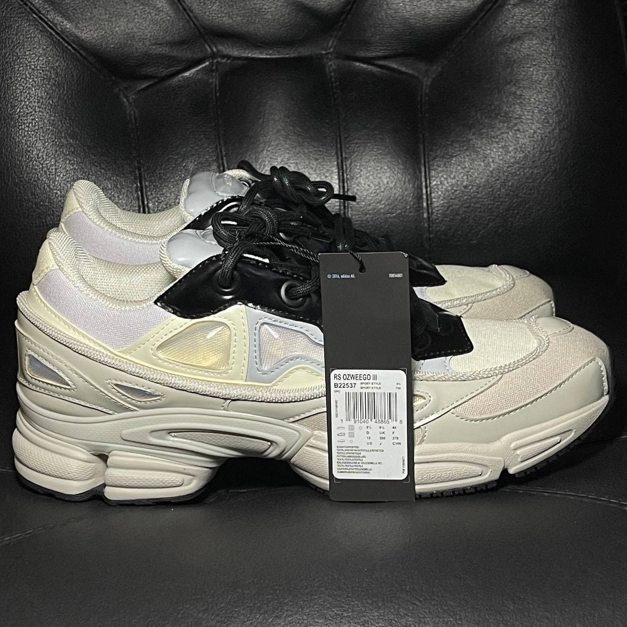 Adidas Raf Simons ozweego cream white