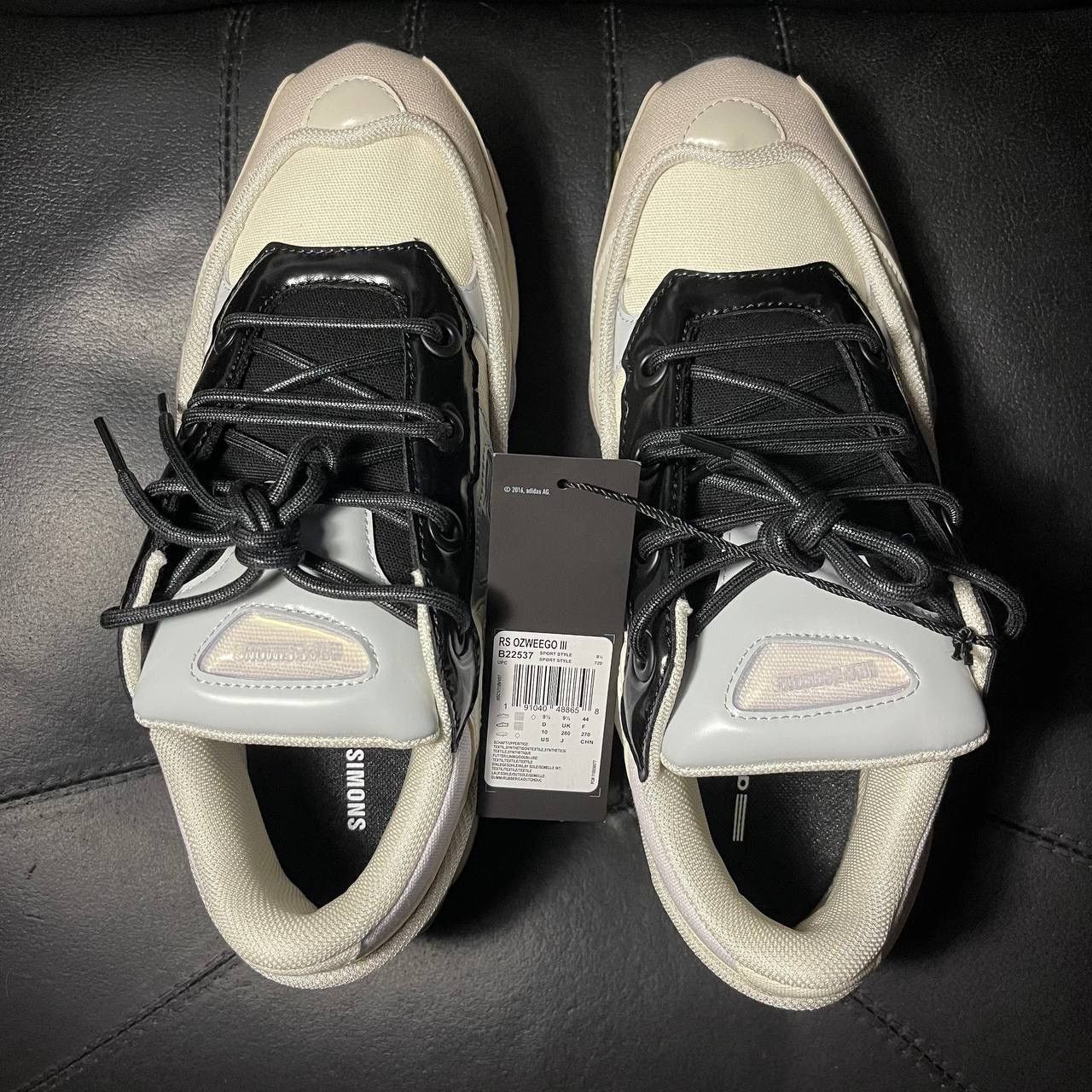 Adidas × Raf Simons Adidas Raf Simons ozweego cream white Size US 10 / EU 43 - 8 Thumbnail