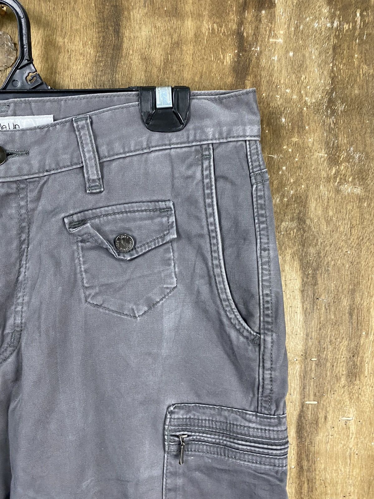 Japanese Brand Style Up Uniqlo multi pocket tactical Cargo Pants #2418 Size US 32 / EU 48 - 5 Thumbnail