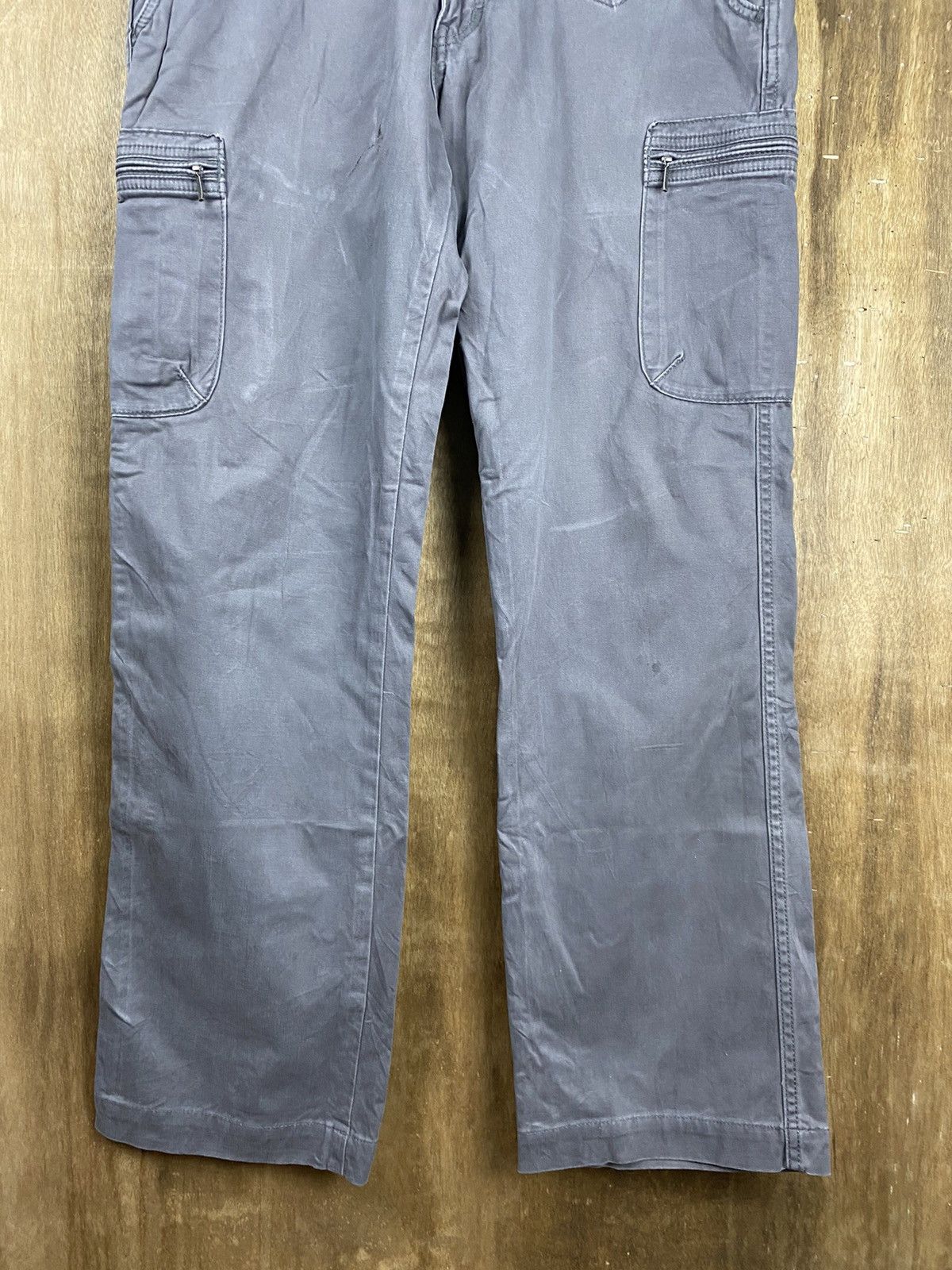 Japanese Brand Style Up Uniqlo multi pocket tactical Cargo Pants #2418 Size US 32 / EU 48 - 3 Thumbnail