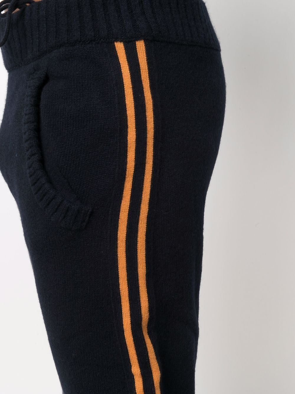 Maison Margiela Maison Margiela Navy Wool Knit Lounge Pants Joggers Size US 30 / EU 46 - 3 Thumbnail
