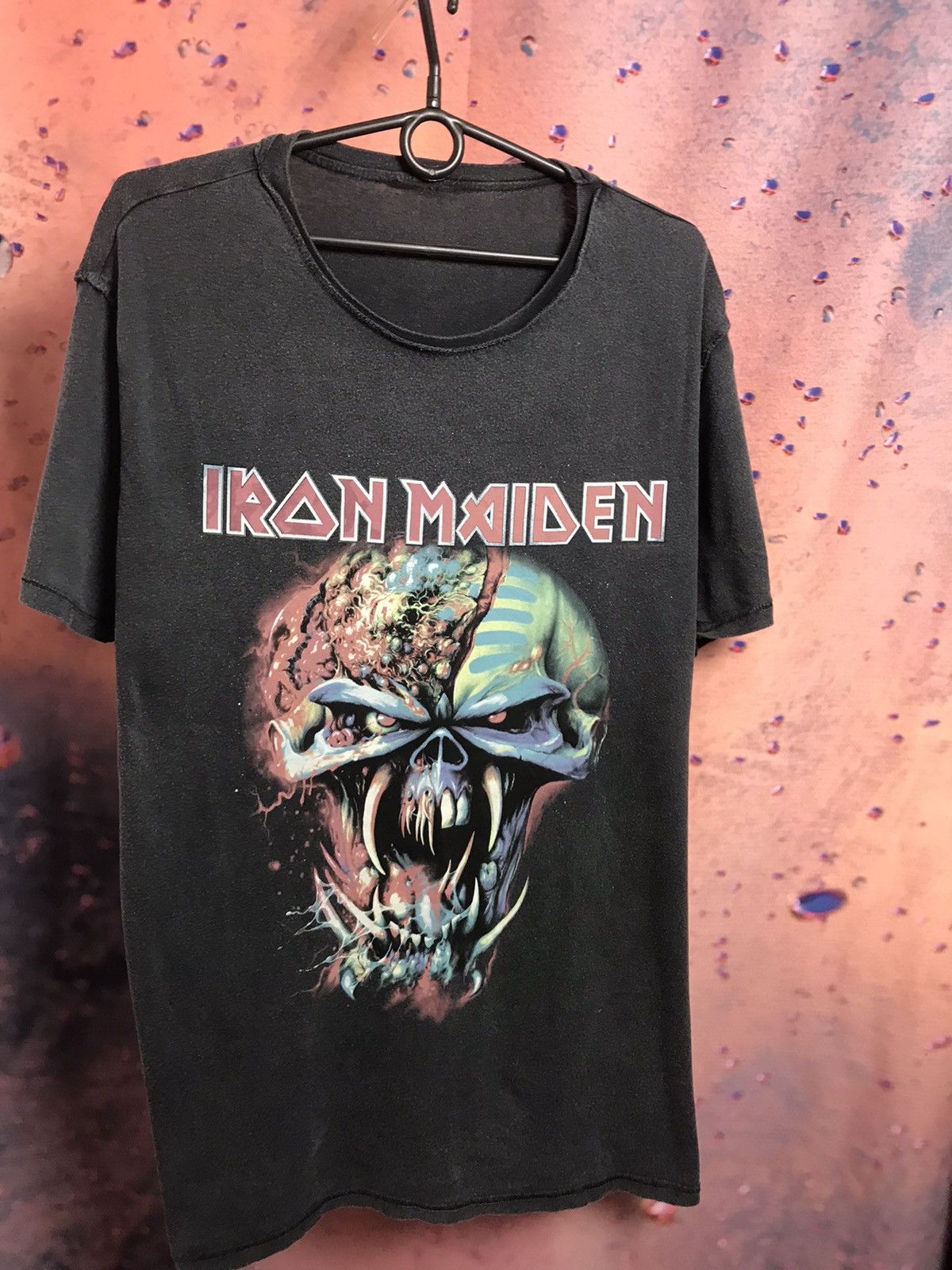 Band Tees × Iron Maiden × Vintage Vintage Iron Maiden band rock tee Size US XL / EU 56 / 4 - 2 Thumbnail