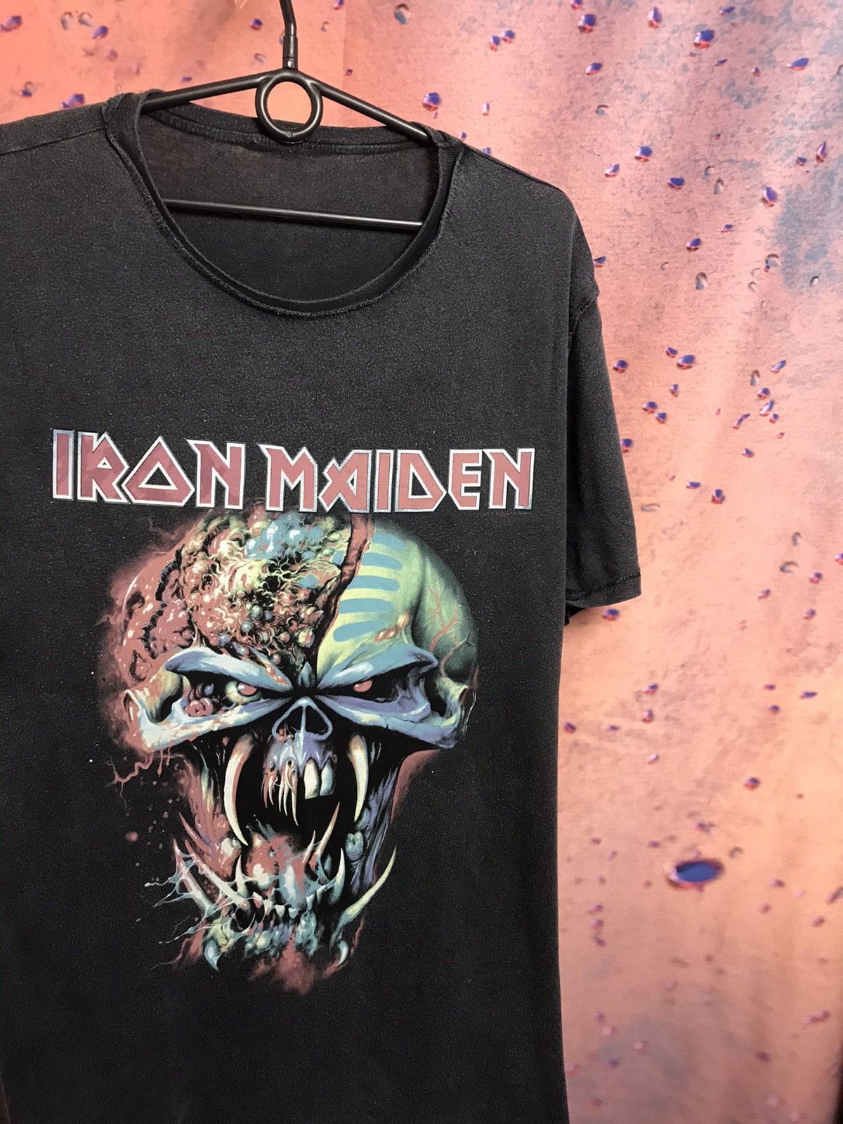 Band Tees × Iron Maiden × Vintage Vintage Iron Maiden band rock tee Size US XL / EU 56 / 4 - 1 Thumbnail