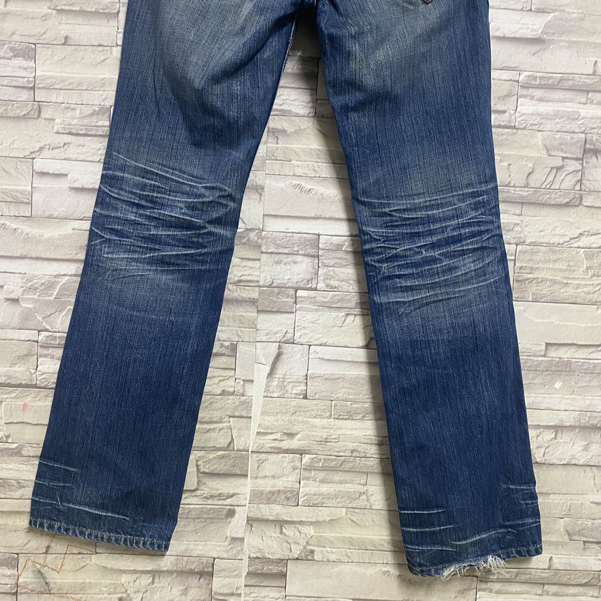 Nicole Club Nicole Club For Men Denim Distressed Leather Pocket Size US 31 - 12 Thumbnail
