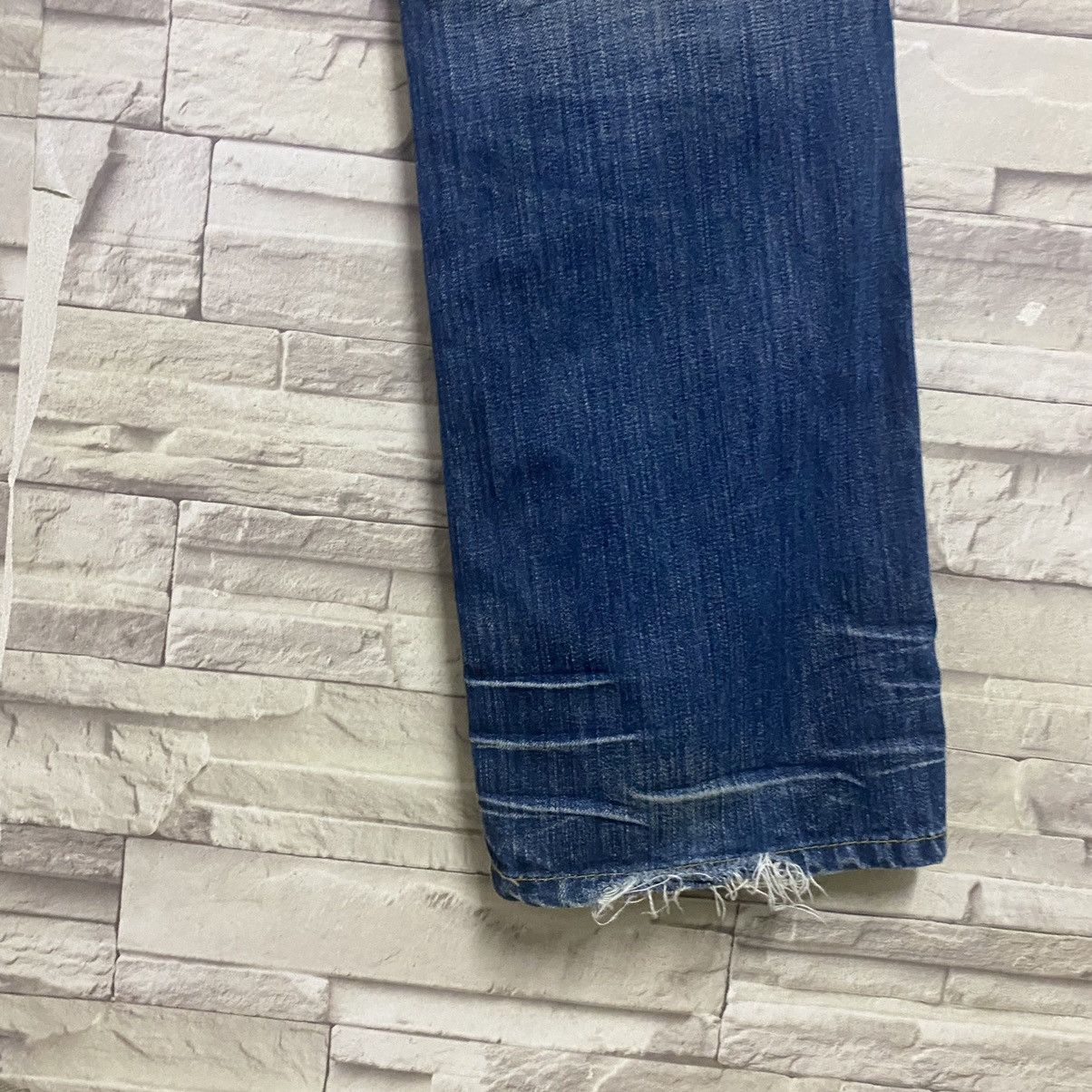 Nicole Club Nicole Club For Men Denim Distressed Leather Pocket Size US 31 - 15 Thumbnail