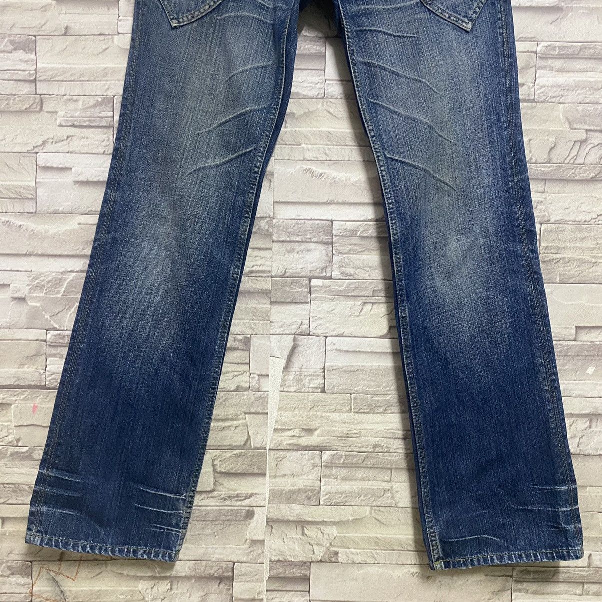 Nicole Club Nicole Club For Men Denim Distressed Leather Pocket Size US 31 - 5 Thumbnail