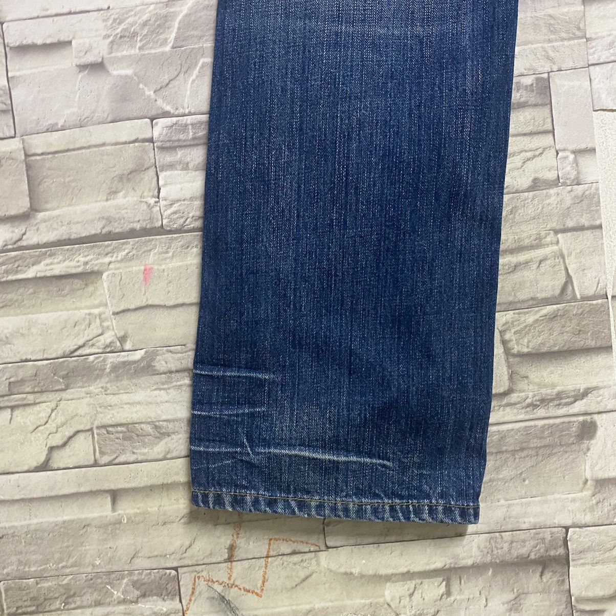 Nicole Club Nicole Club For Men Denim Distressed Leather Pocket Size US 31 - 16 Thumbnail