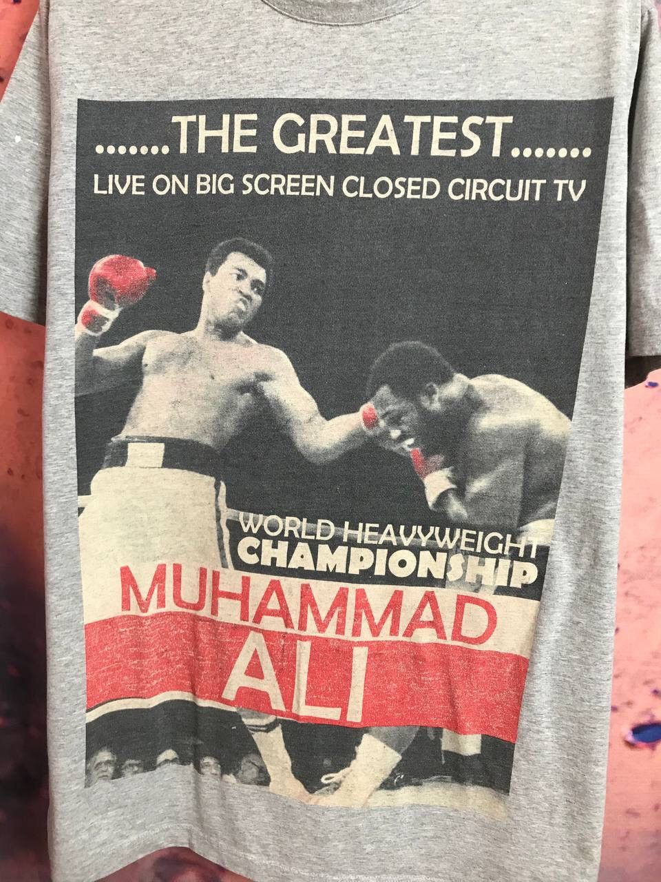 Vintage Muhammad Ali vintage streetwear tee Size US XL / EU 56 / 4 - 3 Thumbnail