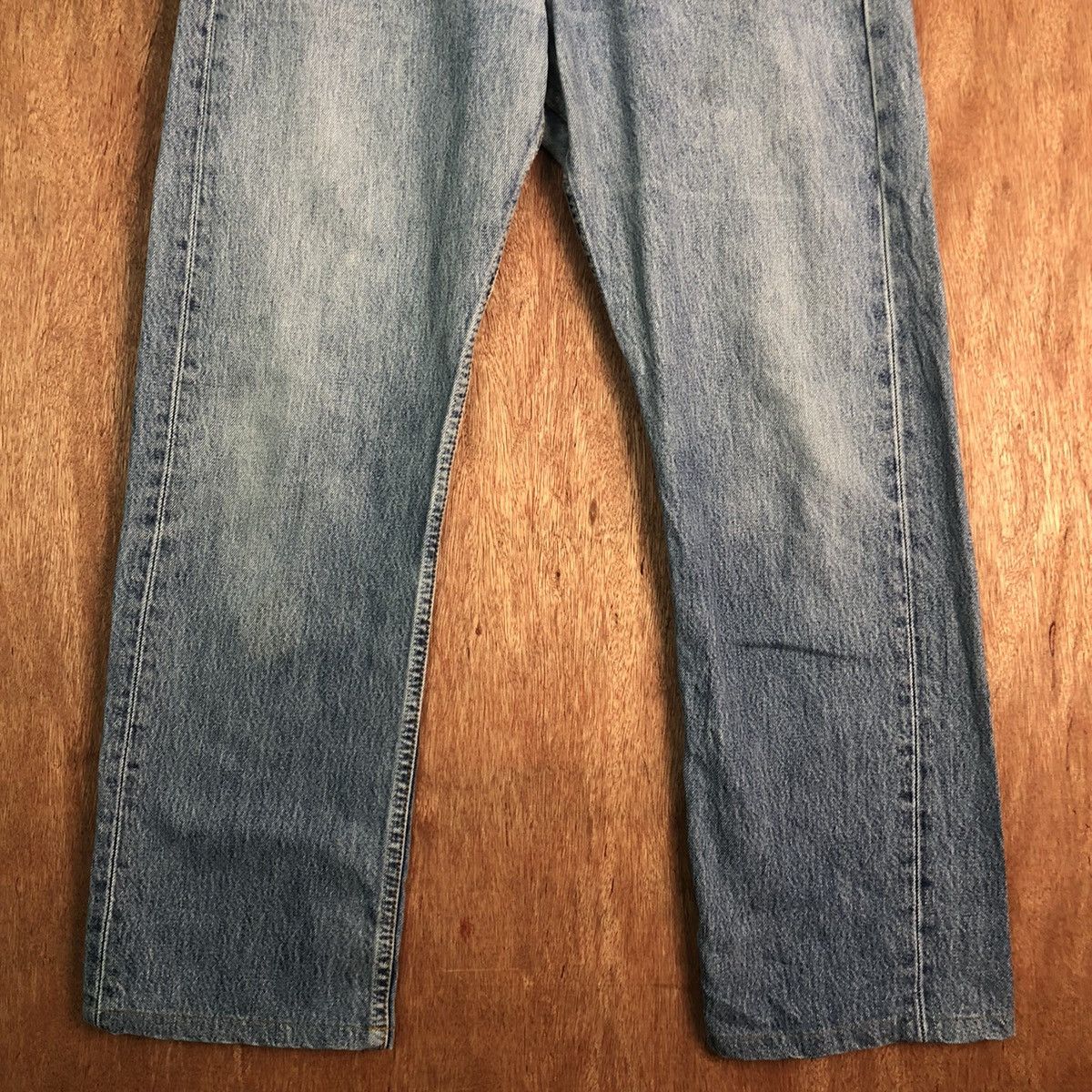 Levi's DLL 501 Levi's Strauss Light Blue Denim Jeans Pants #c273 Size US 31 - 3 Thumbnail