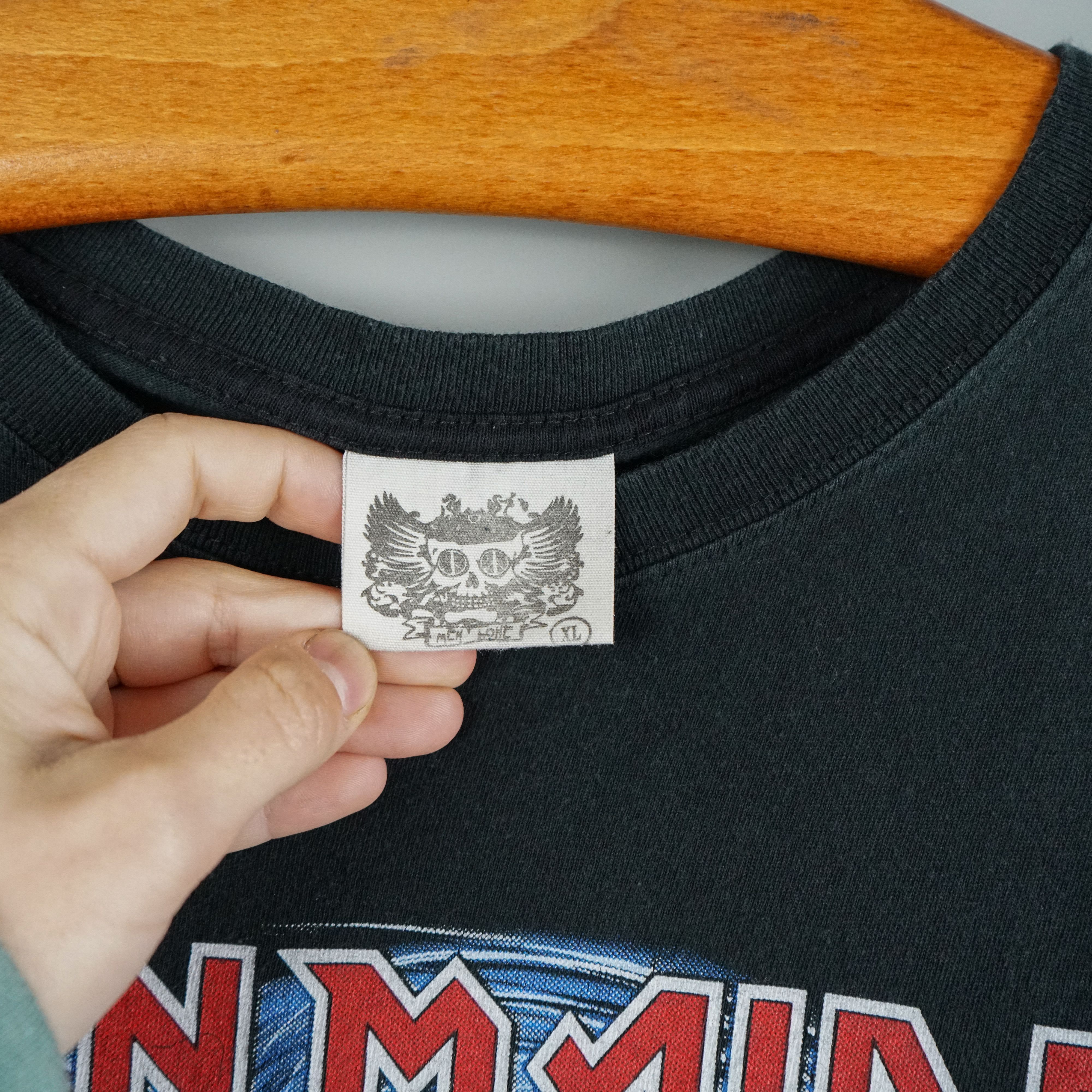 Band Tees × Vintage early 2000s Iron Maiden t-shirt Y2K Size US L / EU 52-54 / 3 - 4 Thumbnail