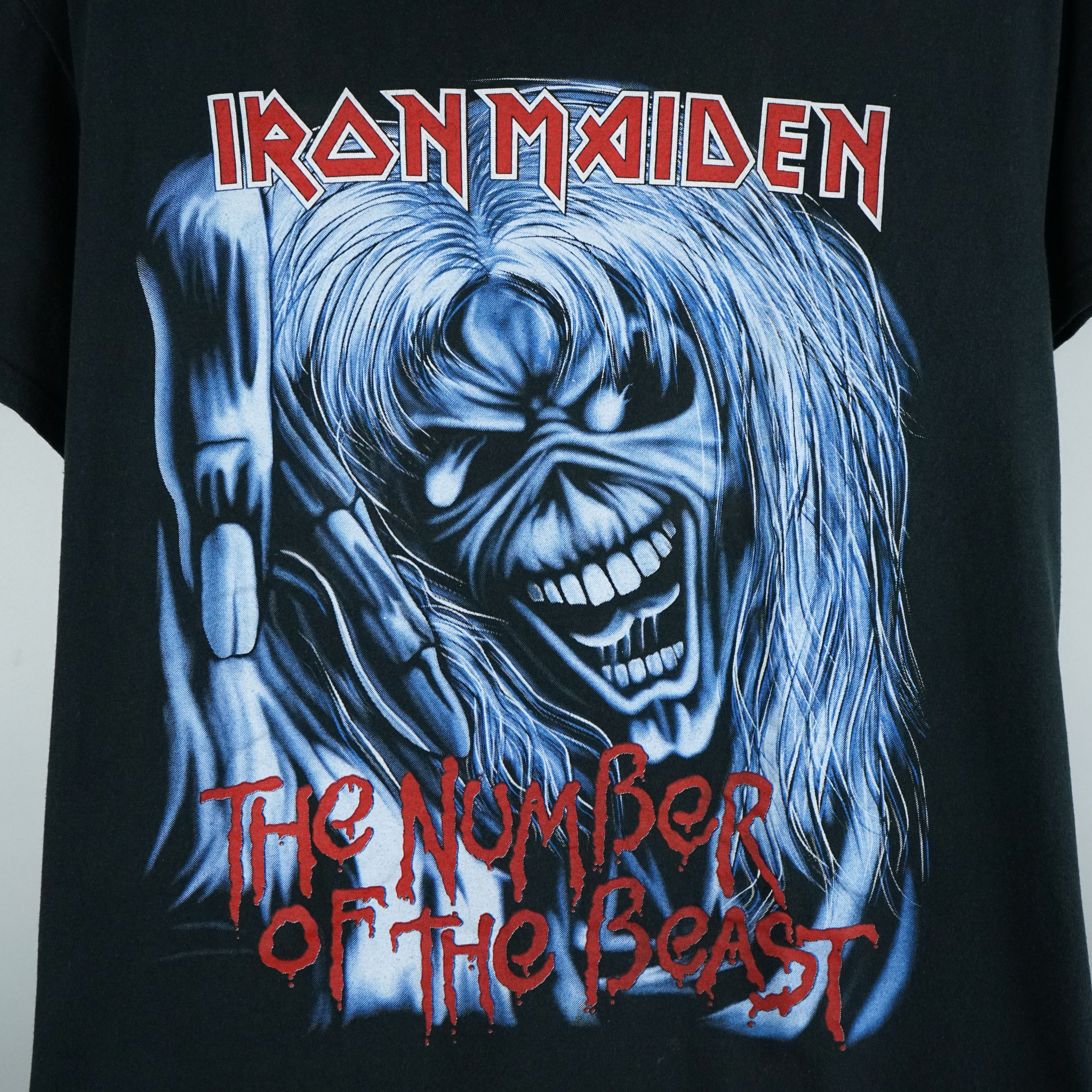 Band Tees × Vintage early 2000s Iron Maiden t-shirt Y2K Size US L / EU 52-54 / 3 - 2 Thumbnail