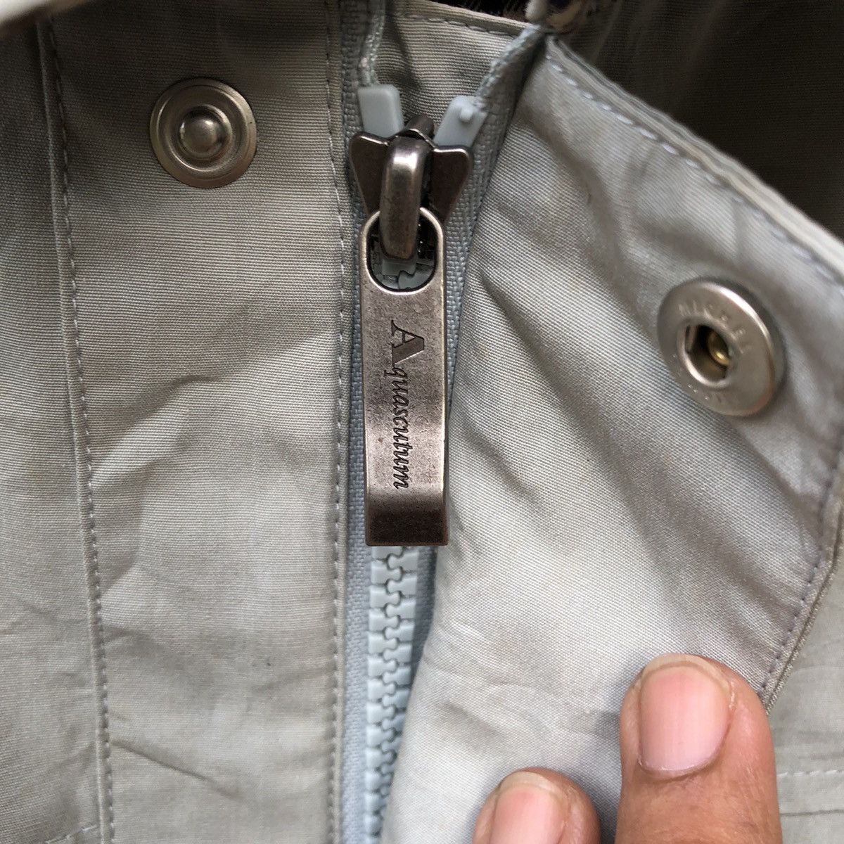 Aquascutum VTG AQUASCUTUM REMOVABLE HOODIE JACKET Size US M / EU 48-50 / 2 - 4 Thumbnail