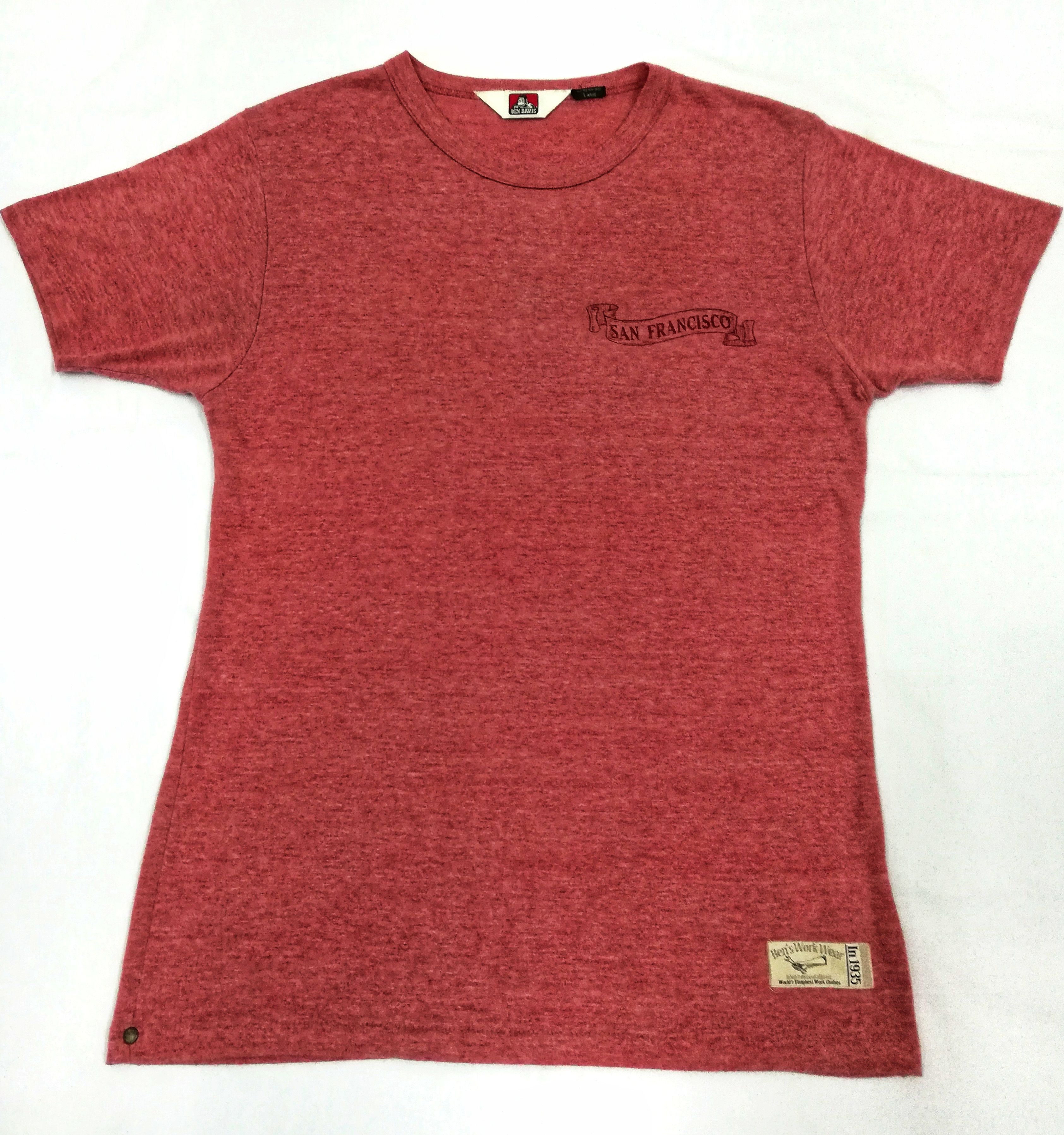 Ben Davis 🔥Ben Davis Of San Francisco Ben's Work Wear Tee🔥 Size US M / EU 48-50 / 2 - 2 Thumbnail
