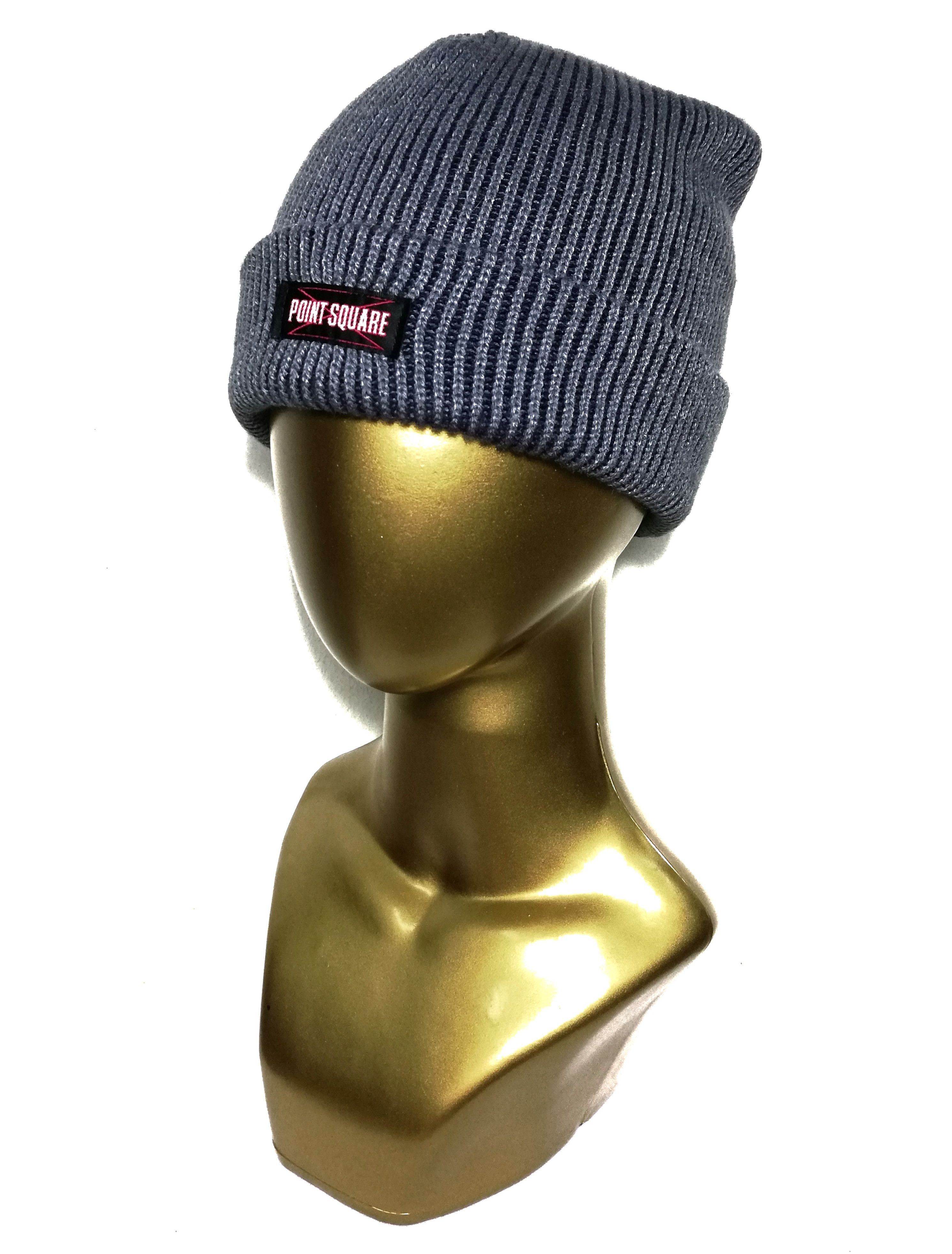 Japanese Brand 🔥Point Square Knitwear Bennie Hat Acrylic Made In Japan🔥 Size ONE SIZE - 3 Thumbnail