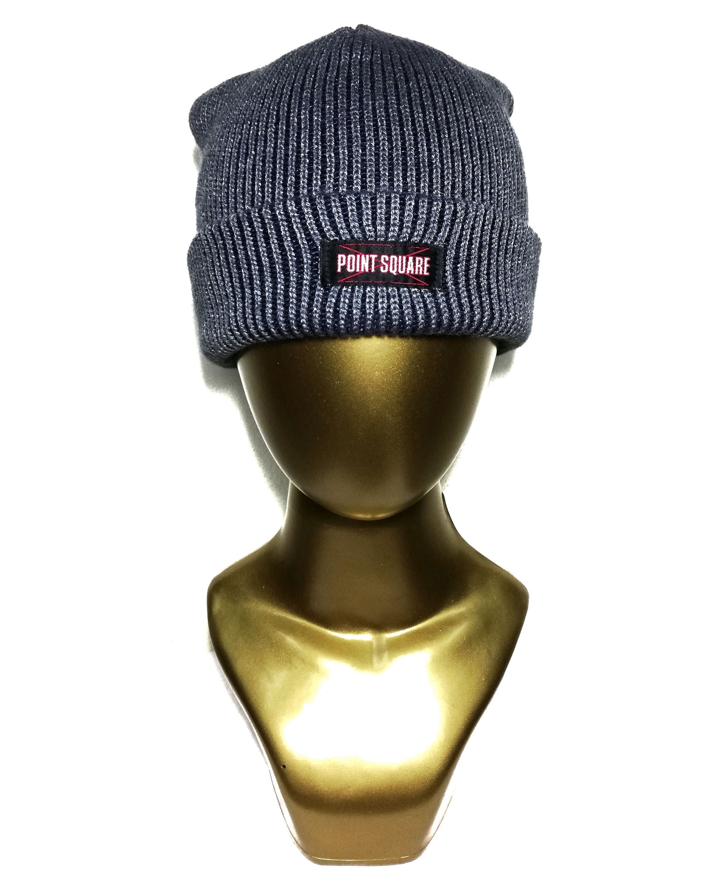 Japanese Brand 🔥Point Square Knitwear Bennie Hat Acrylic Made In Japan🔥 Size ONE SIZE - 2 Thumbnail