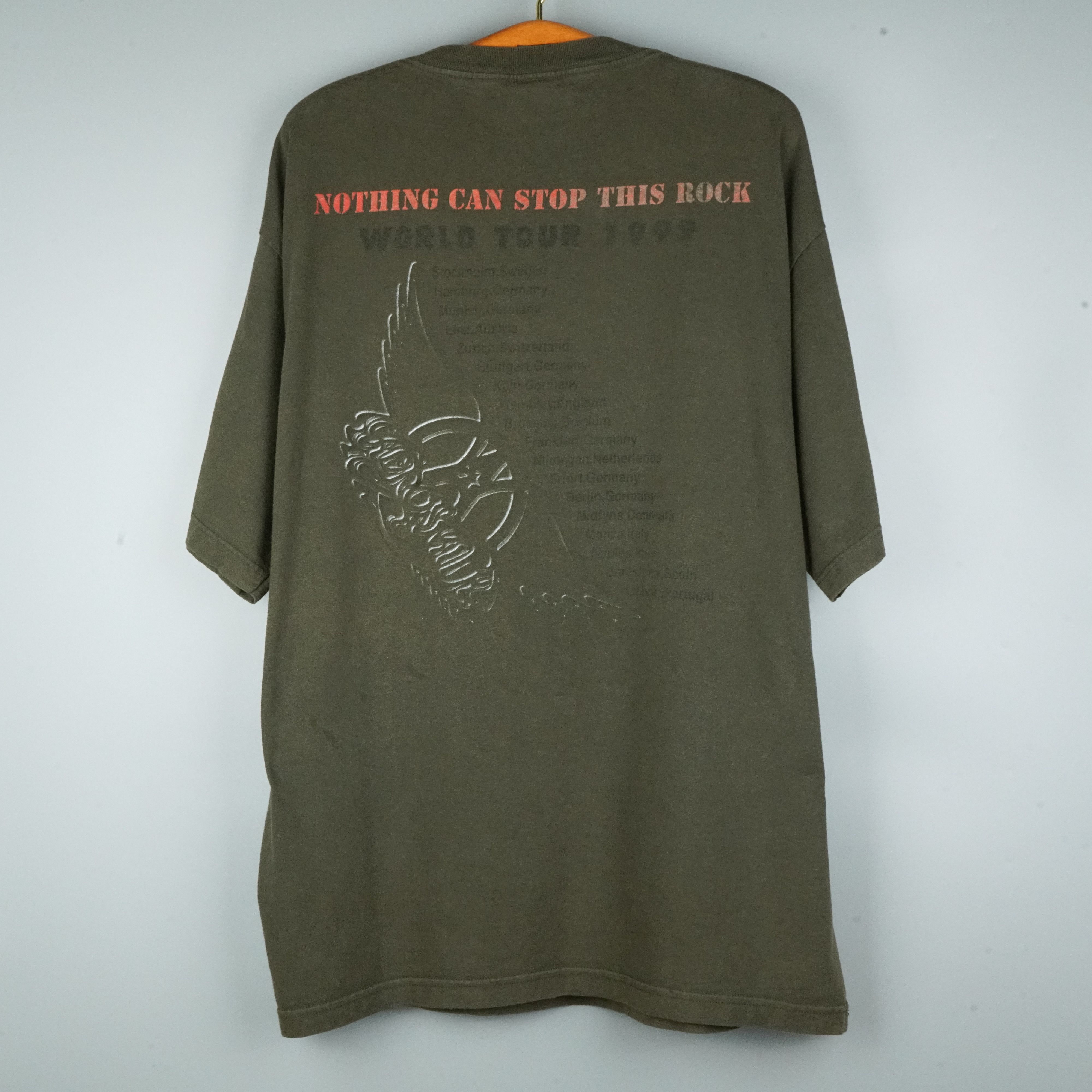 Band Tees × Vintage 1999 Aerosmith t-shirt Size US XXL / EU 58 / 5 - 9 Thumbnail