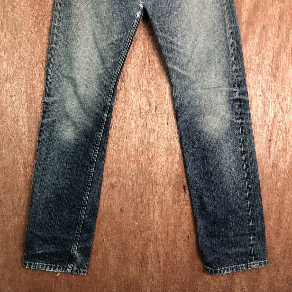 Levi's DLL Levi's Strauss Blue Denim Jeans Pants #c291 Size US 29 - 3 Thumbnail