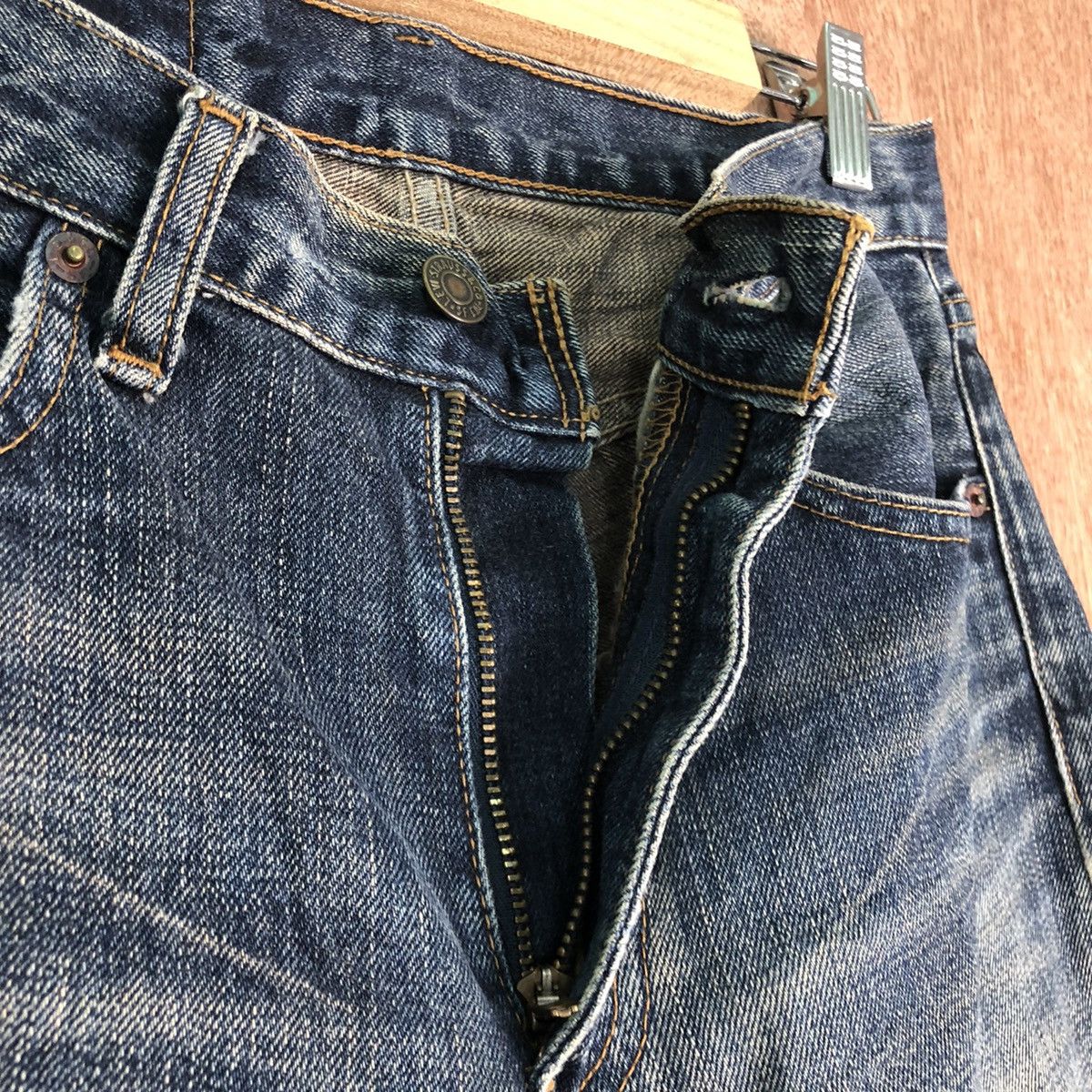 Levi's DLL Levi's Strauss Blue Denim Jeans Pants #c291 Size US 29 - 4 Thumbnail